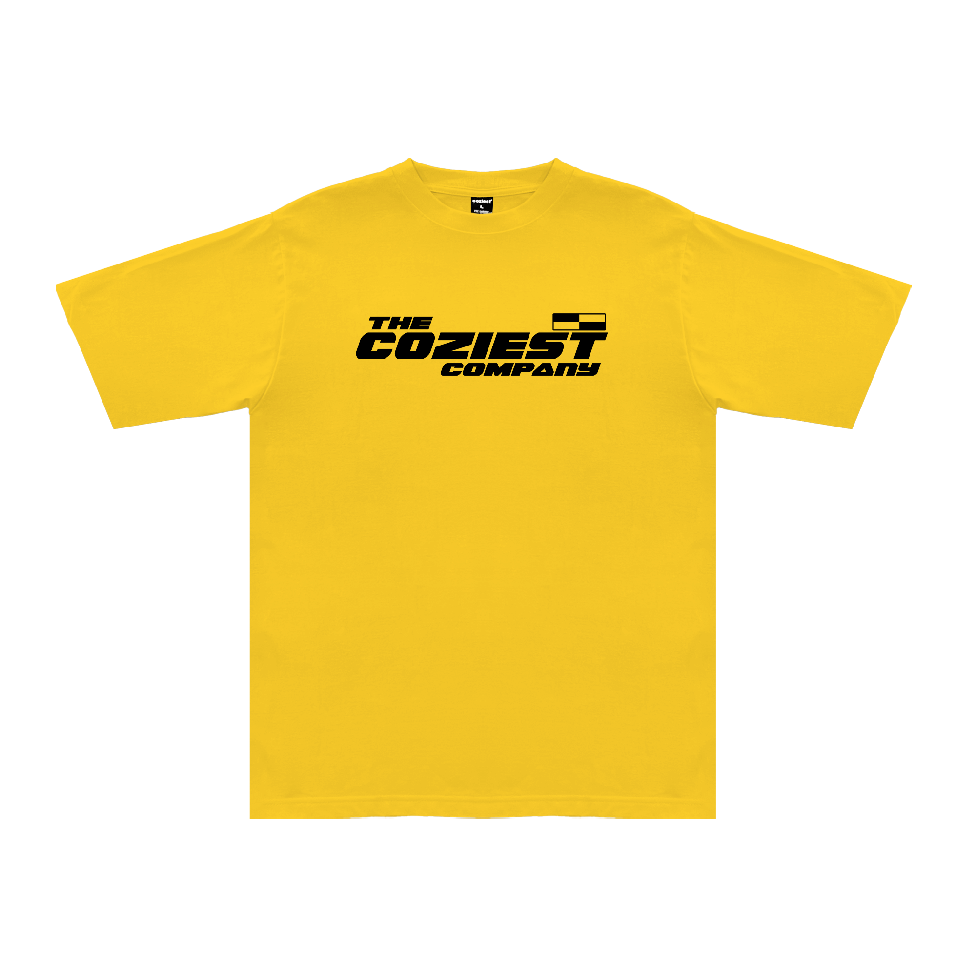 "Distorted" Tee in Yellow Colorway