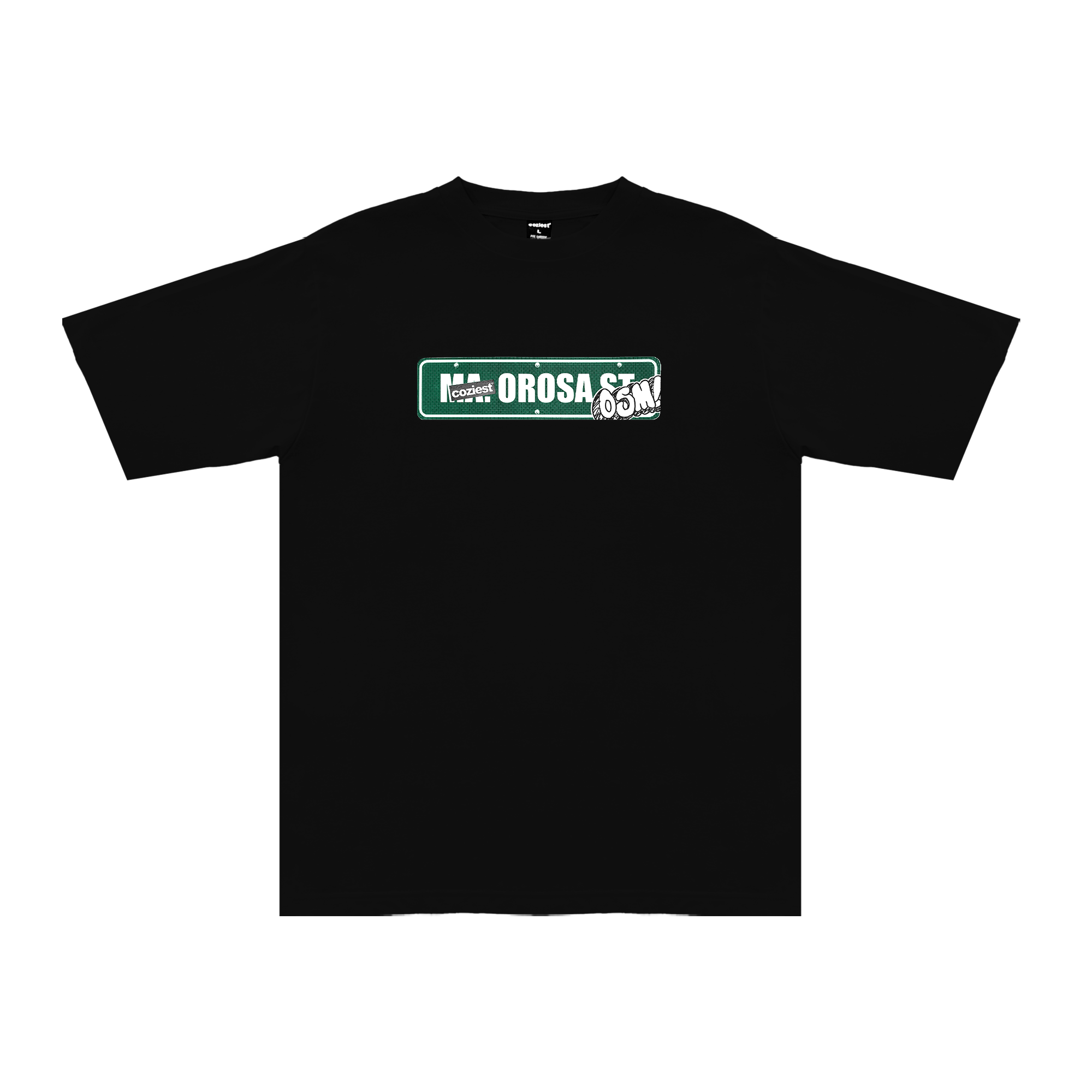 "Orosa" Tee in Black Colorway