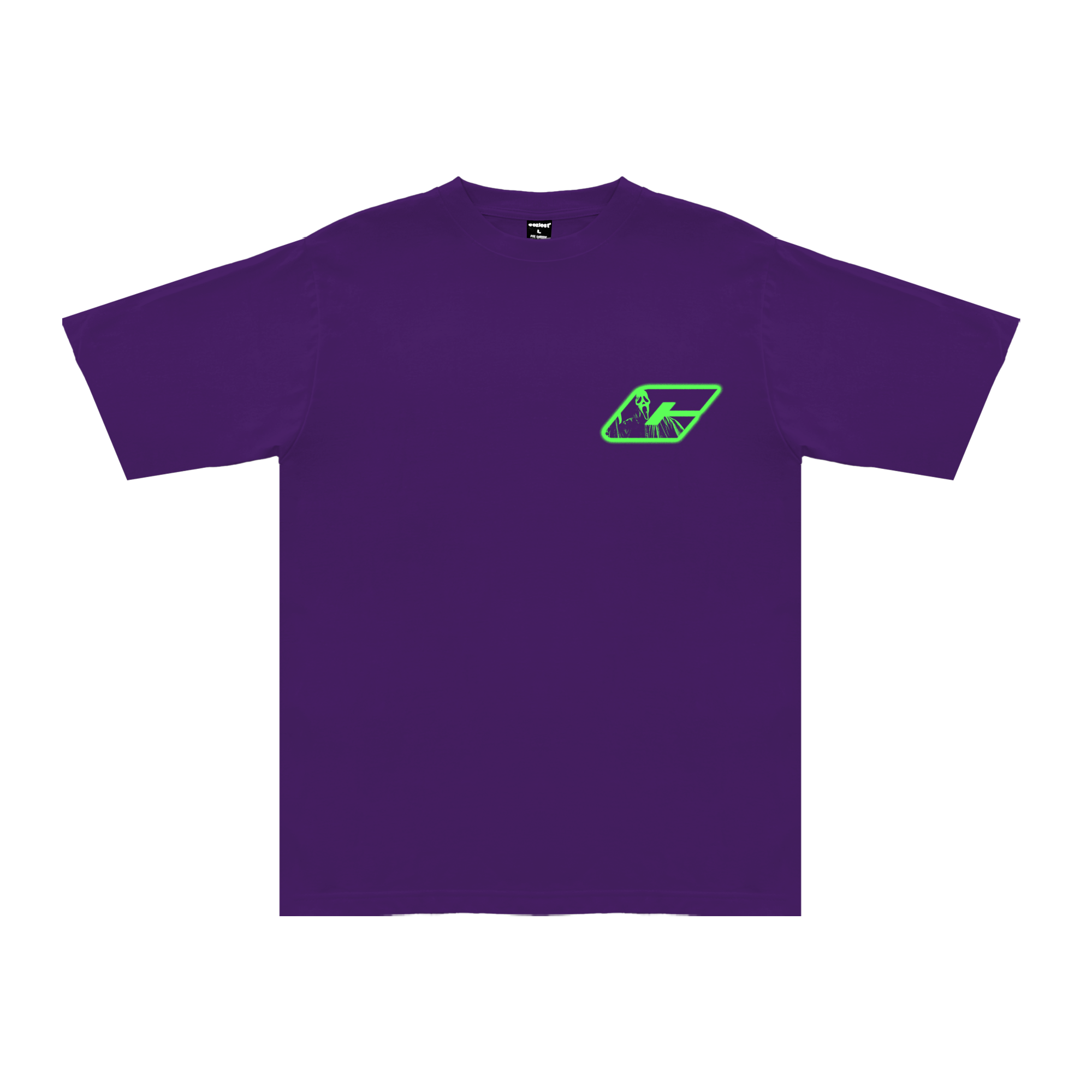 “Glow” Tee in Violet Colorway