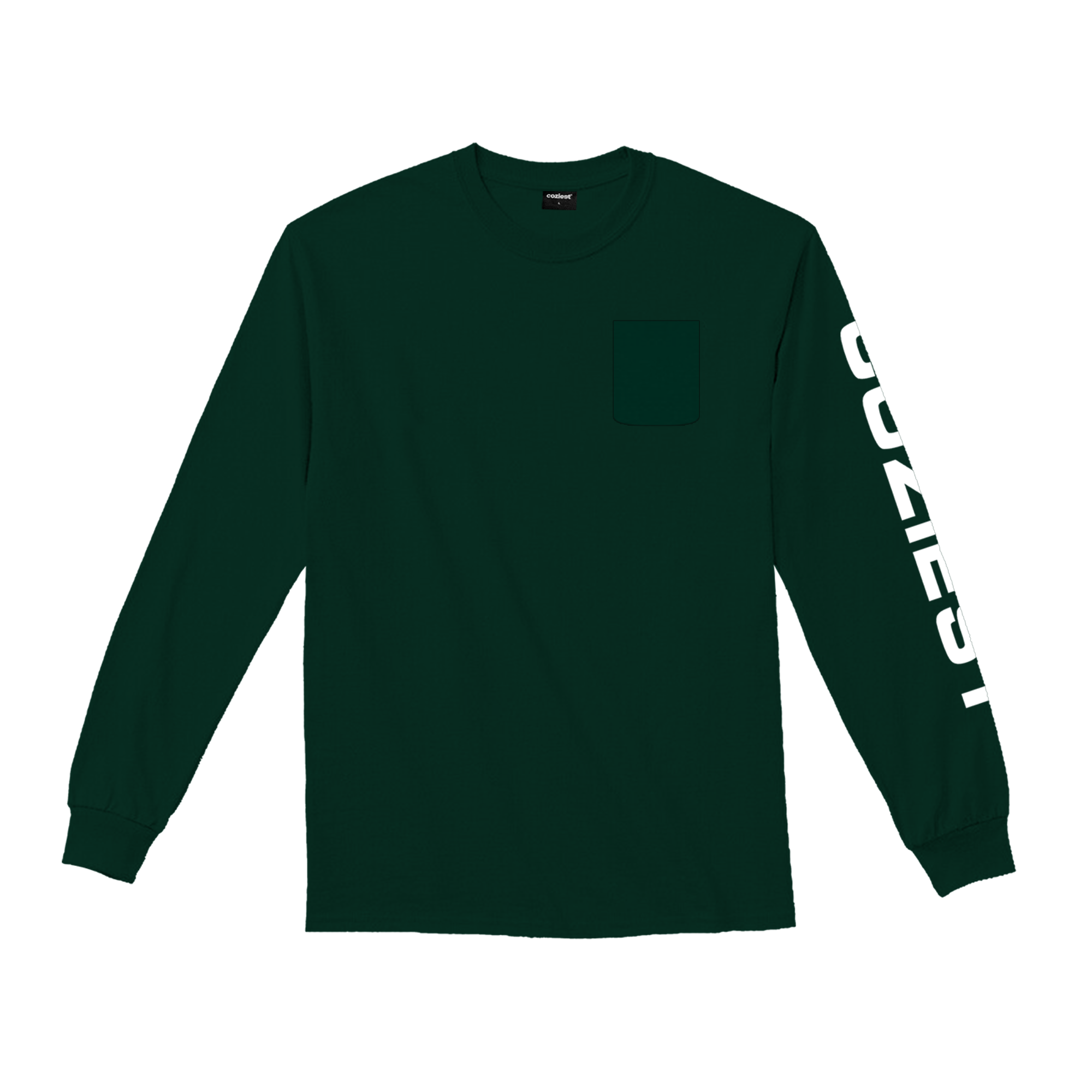 “Workwear” Long Sleeve Tee in Green Colorway
