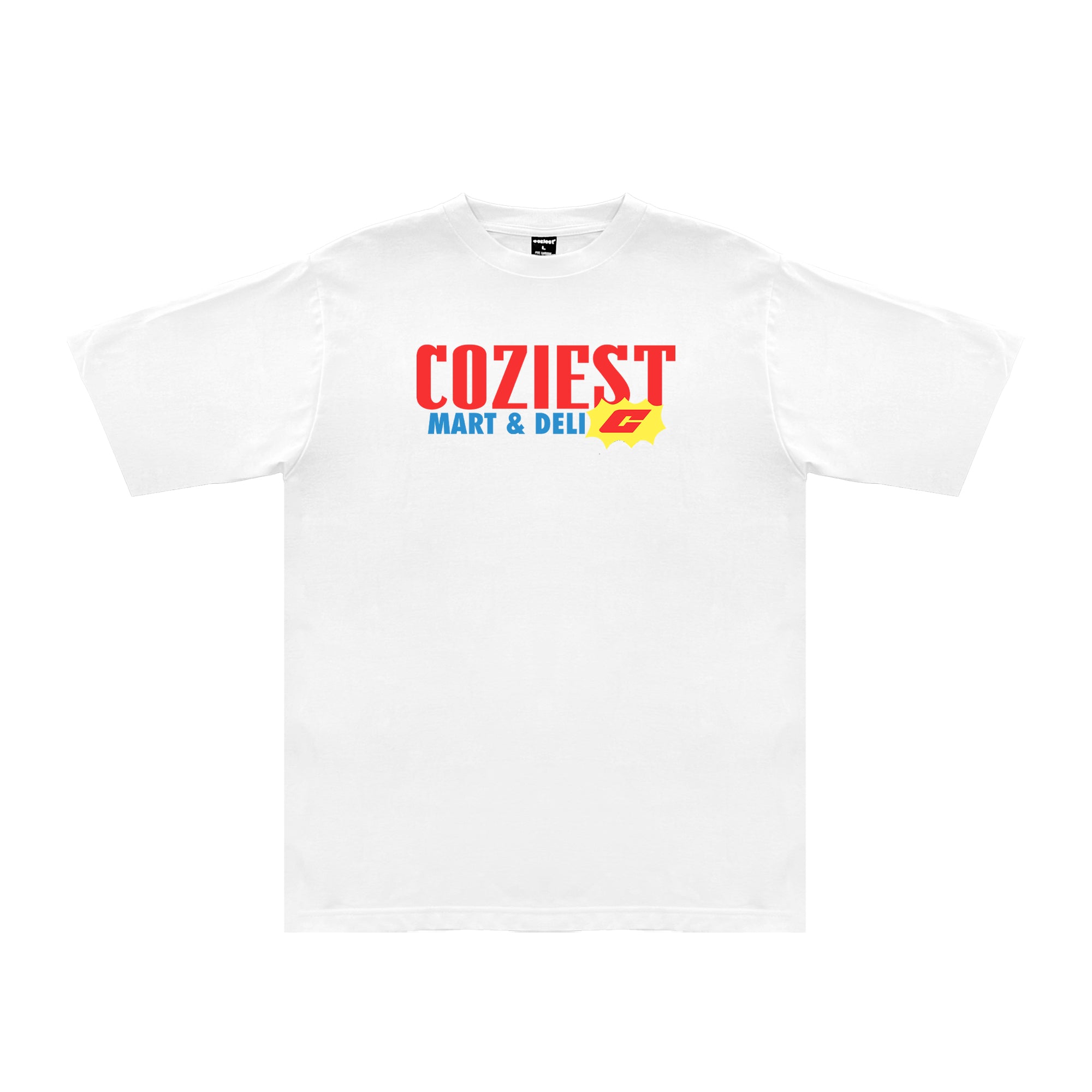 "Goods" Tee in White Colorway