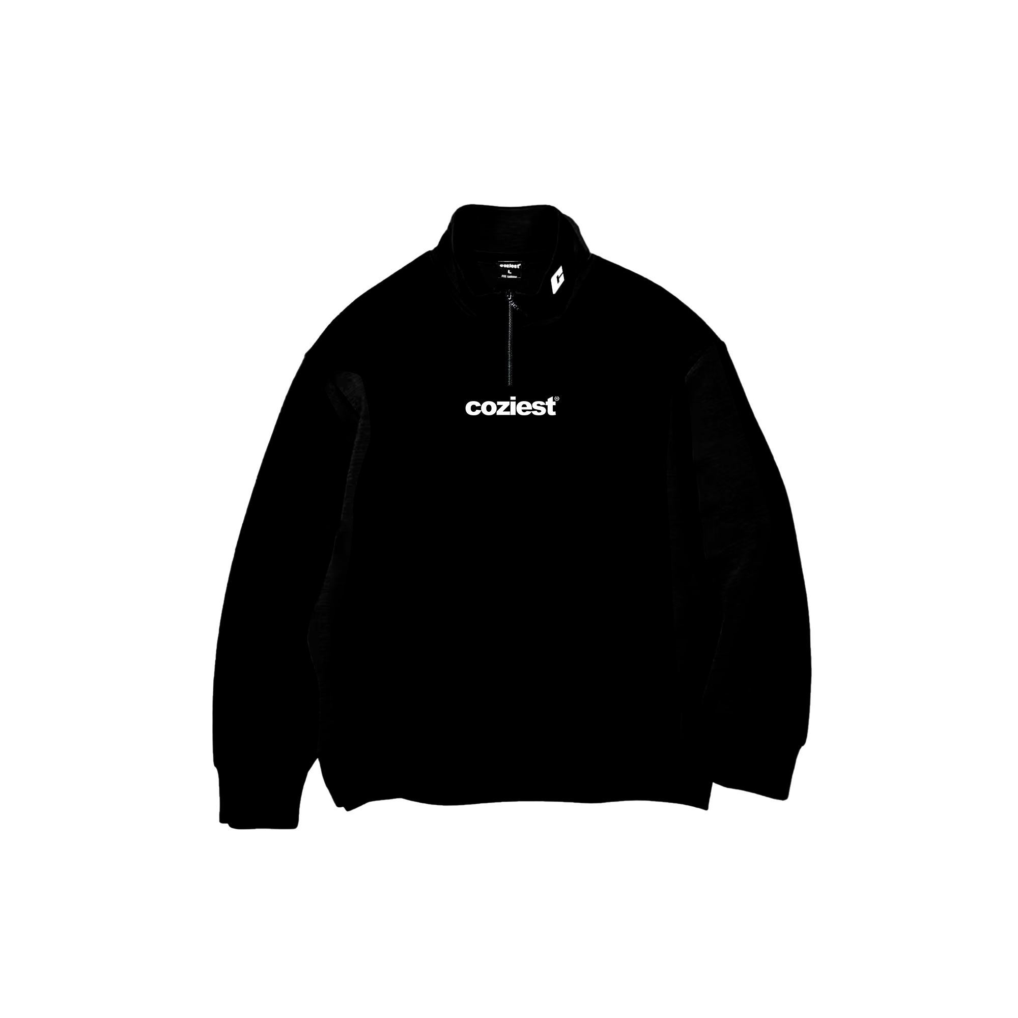 "Classic" Half Zip in Black Colorway