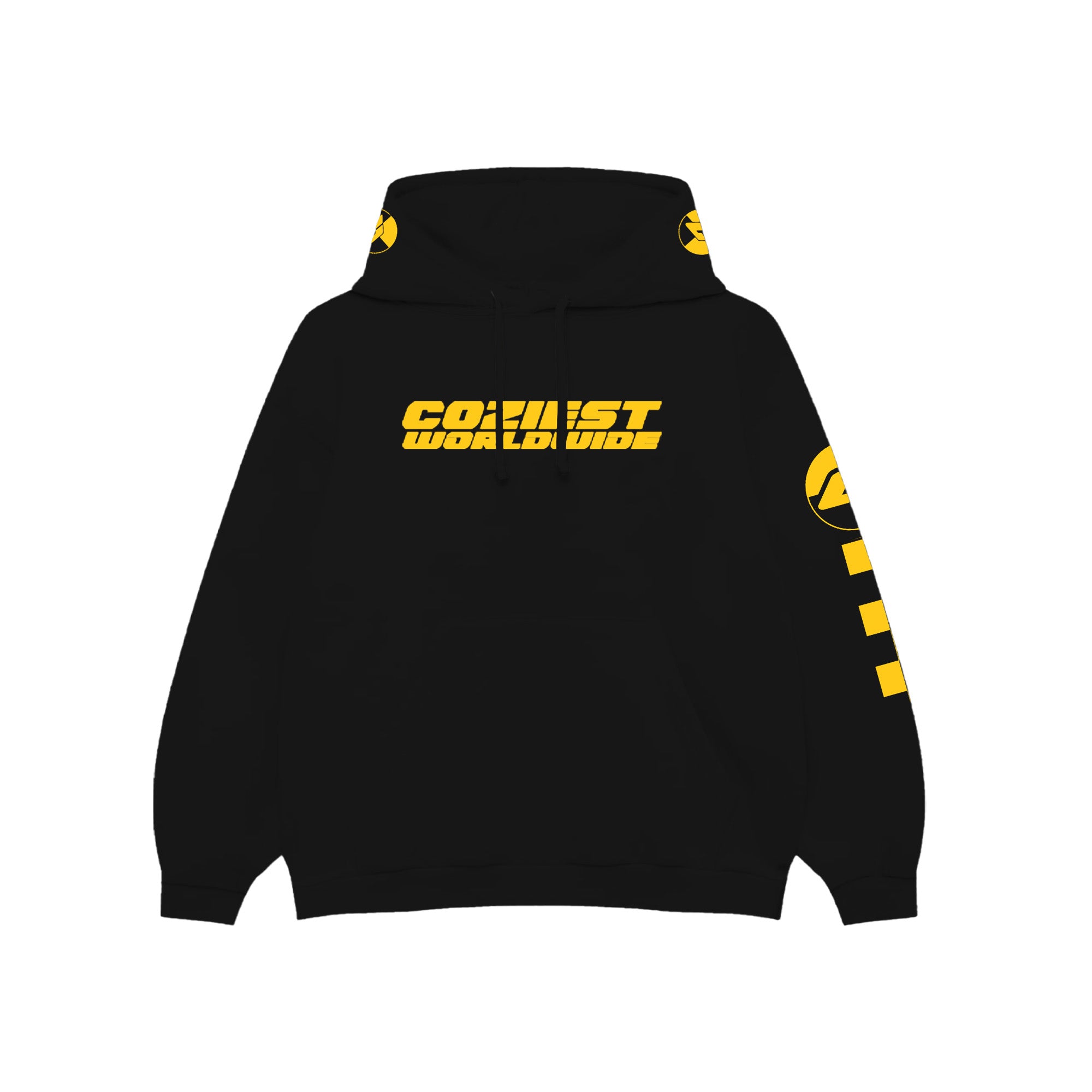 "Simulator" Hoodie in Black Colorway