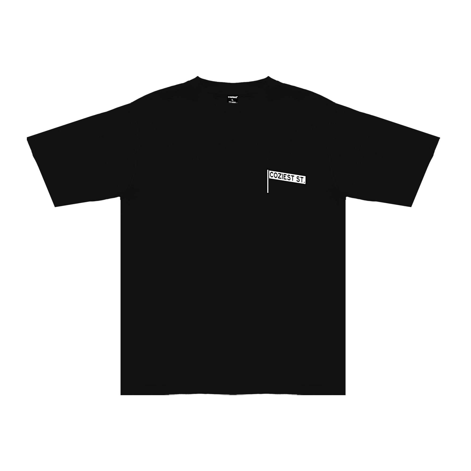 "HQ" CalleCon Tee in Black Colorway