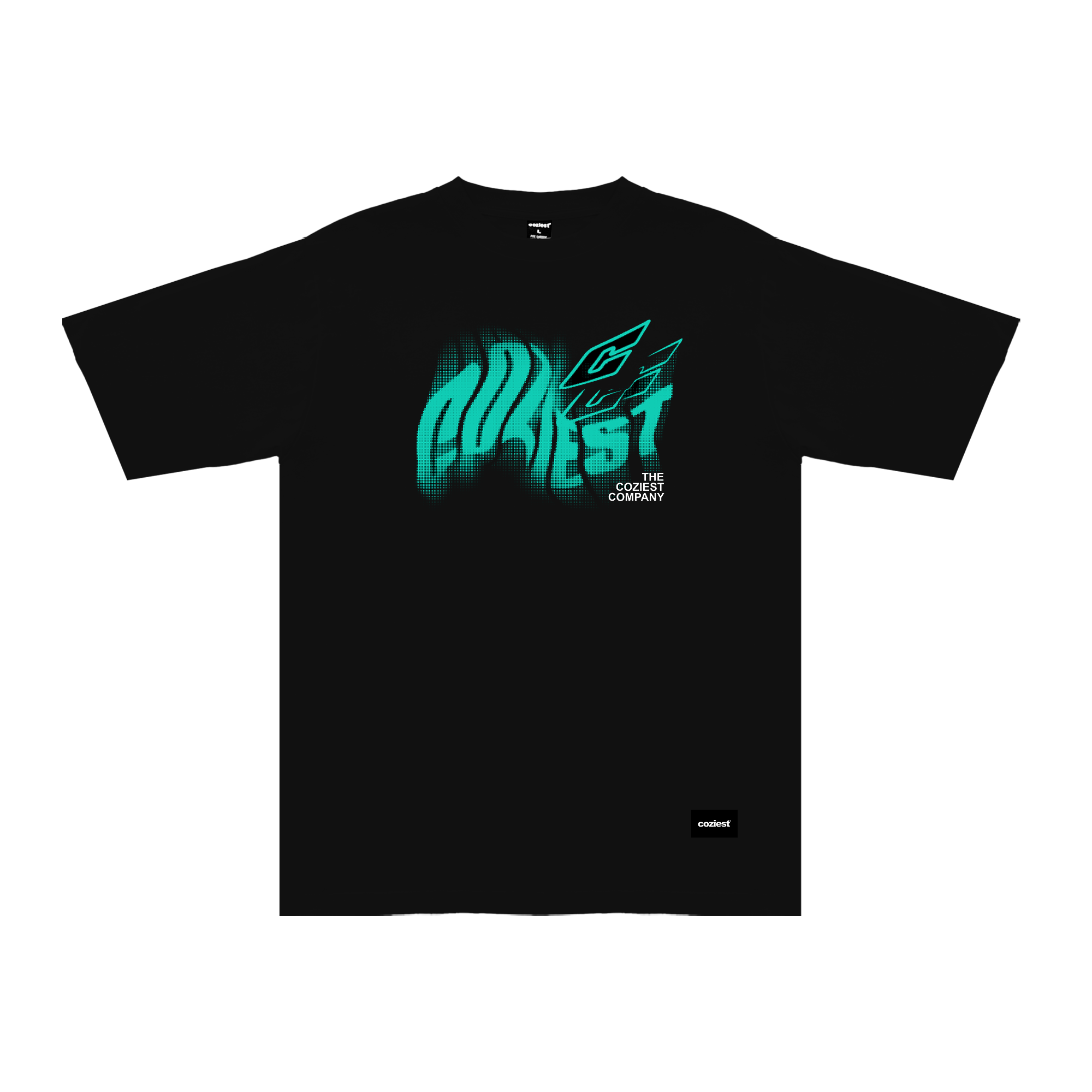 "Illusion" Tee in Black Colorway