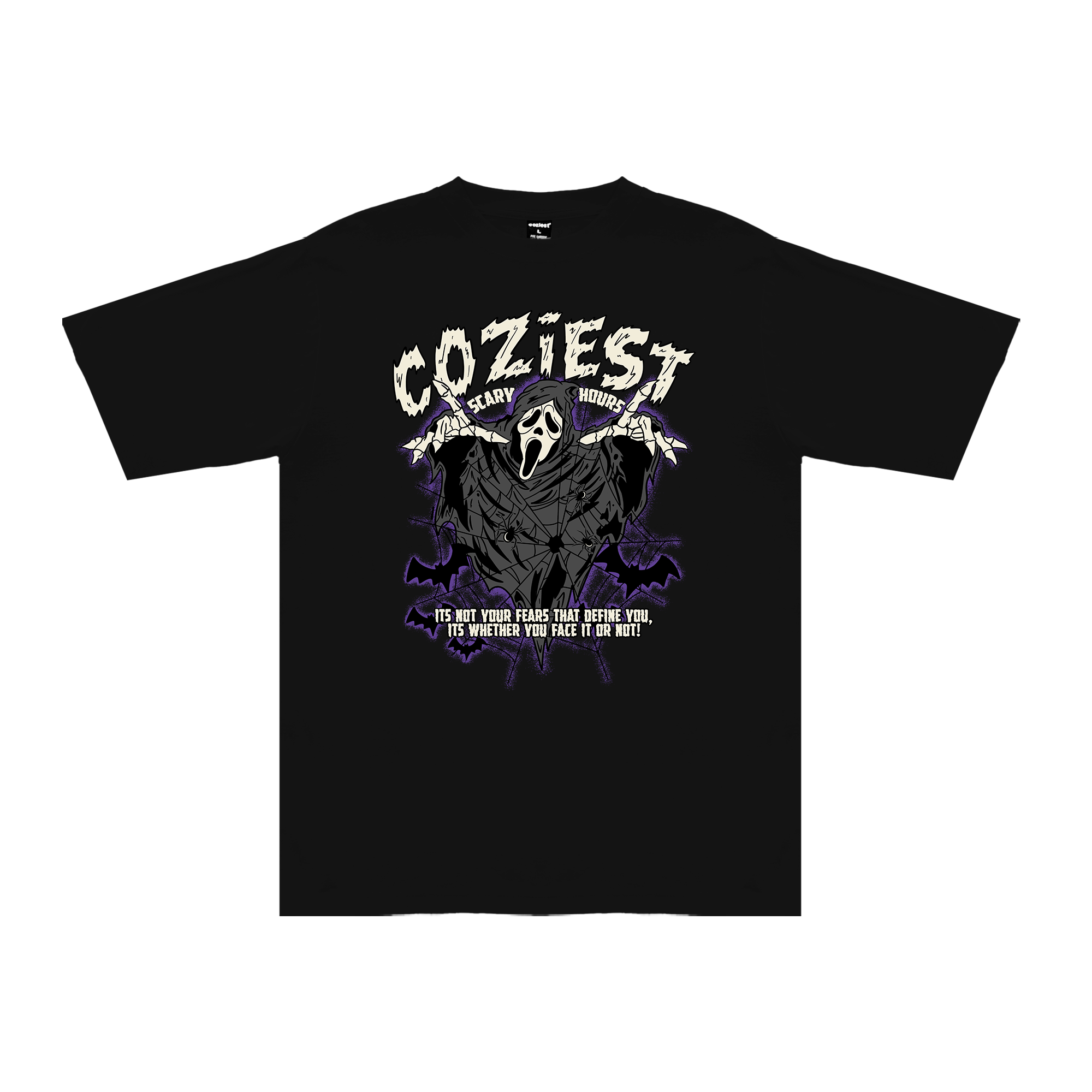 “Mr. Spooky” Tee in Black Colorway