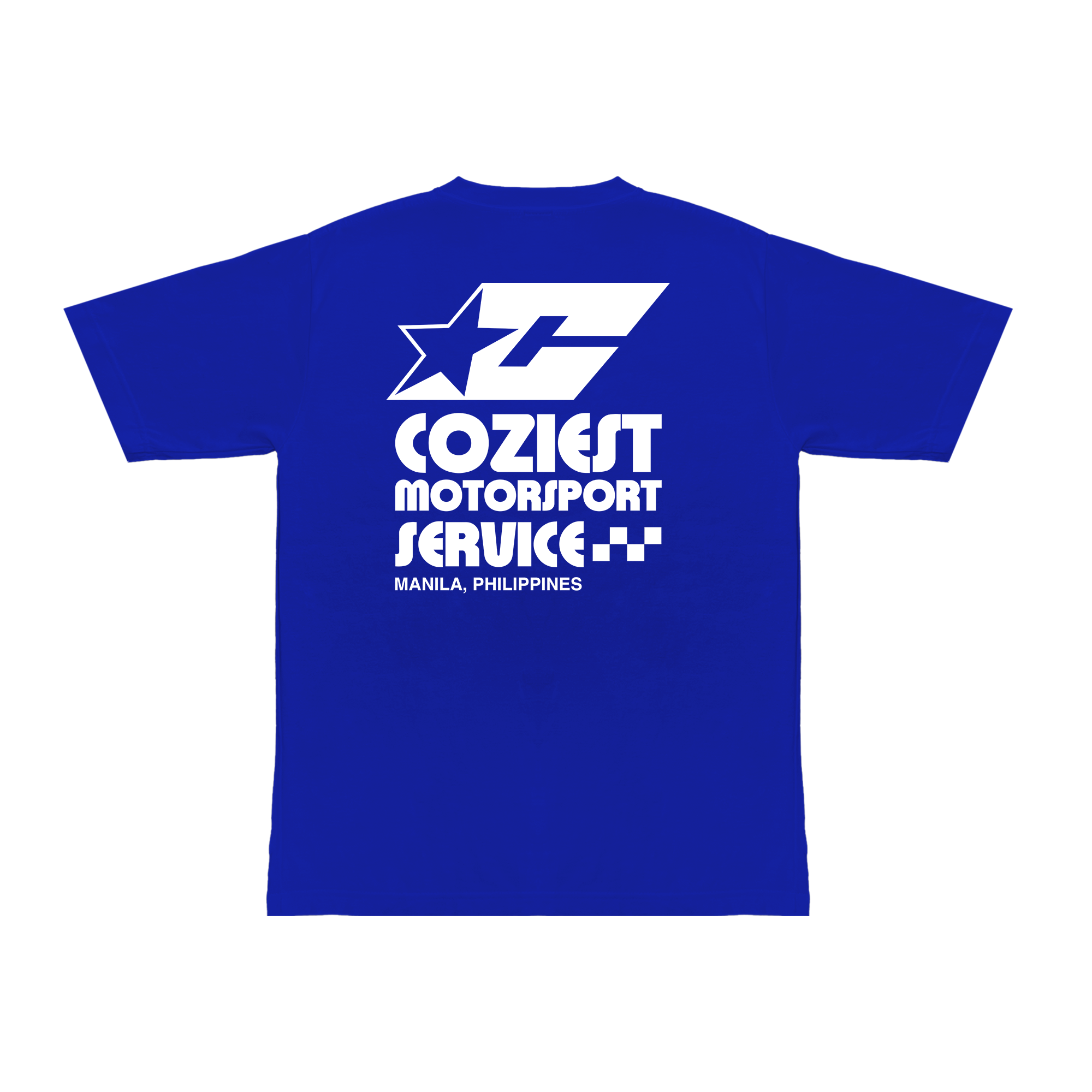 Nagoya" Tee in Blue Colorway