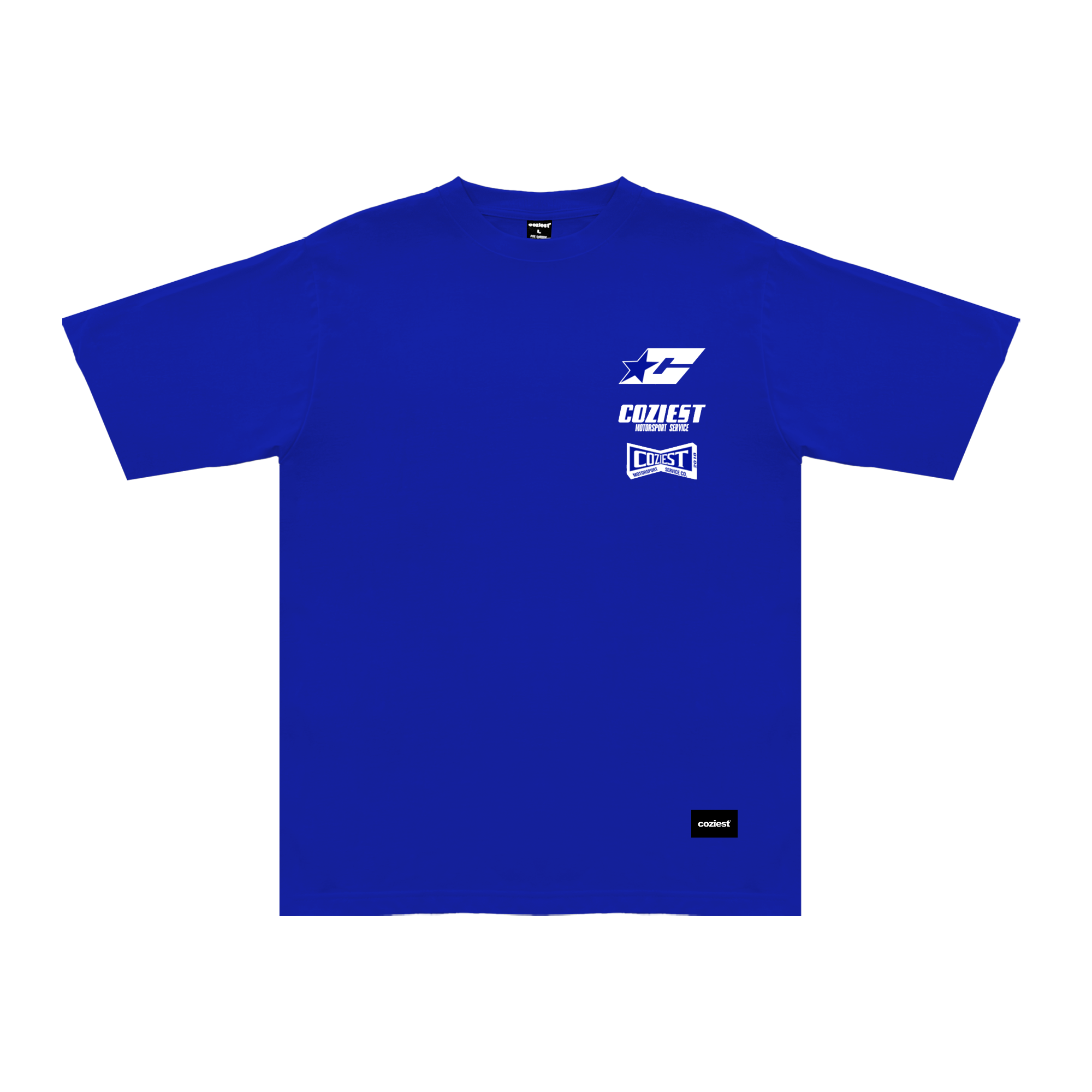 Nagoya" Tee in Blue Colorway