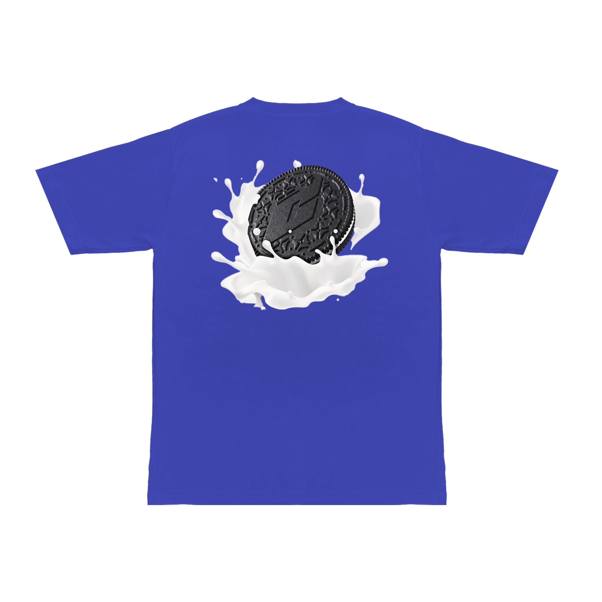 "Oreo" Tee in Blue Colorway