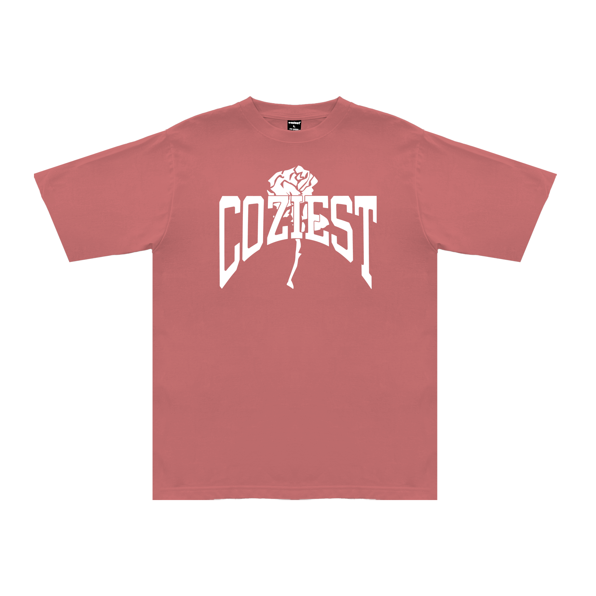 "VAWM" Tee in Rose Pink Colorway