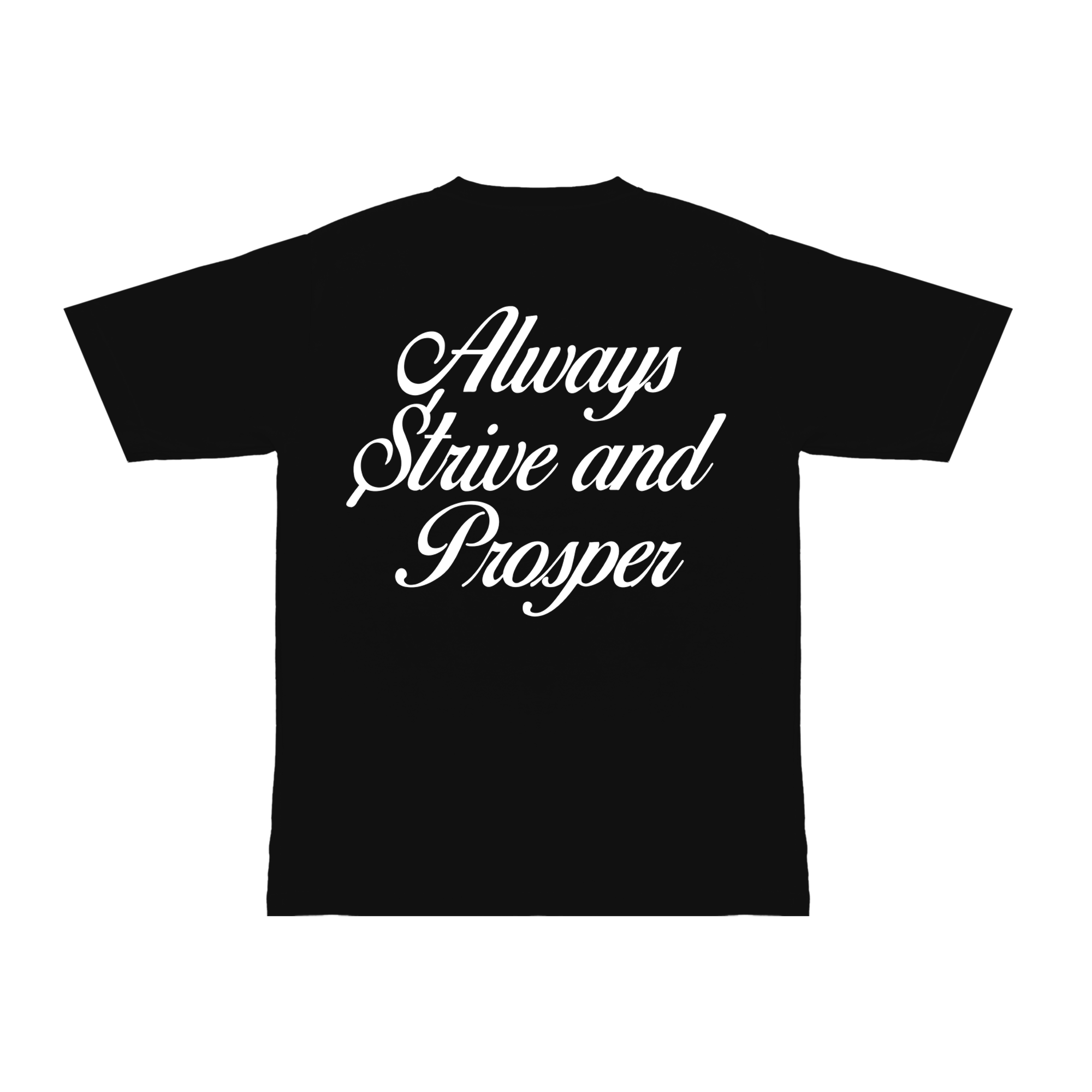 "Prosper" Tee in Black Colorway
