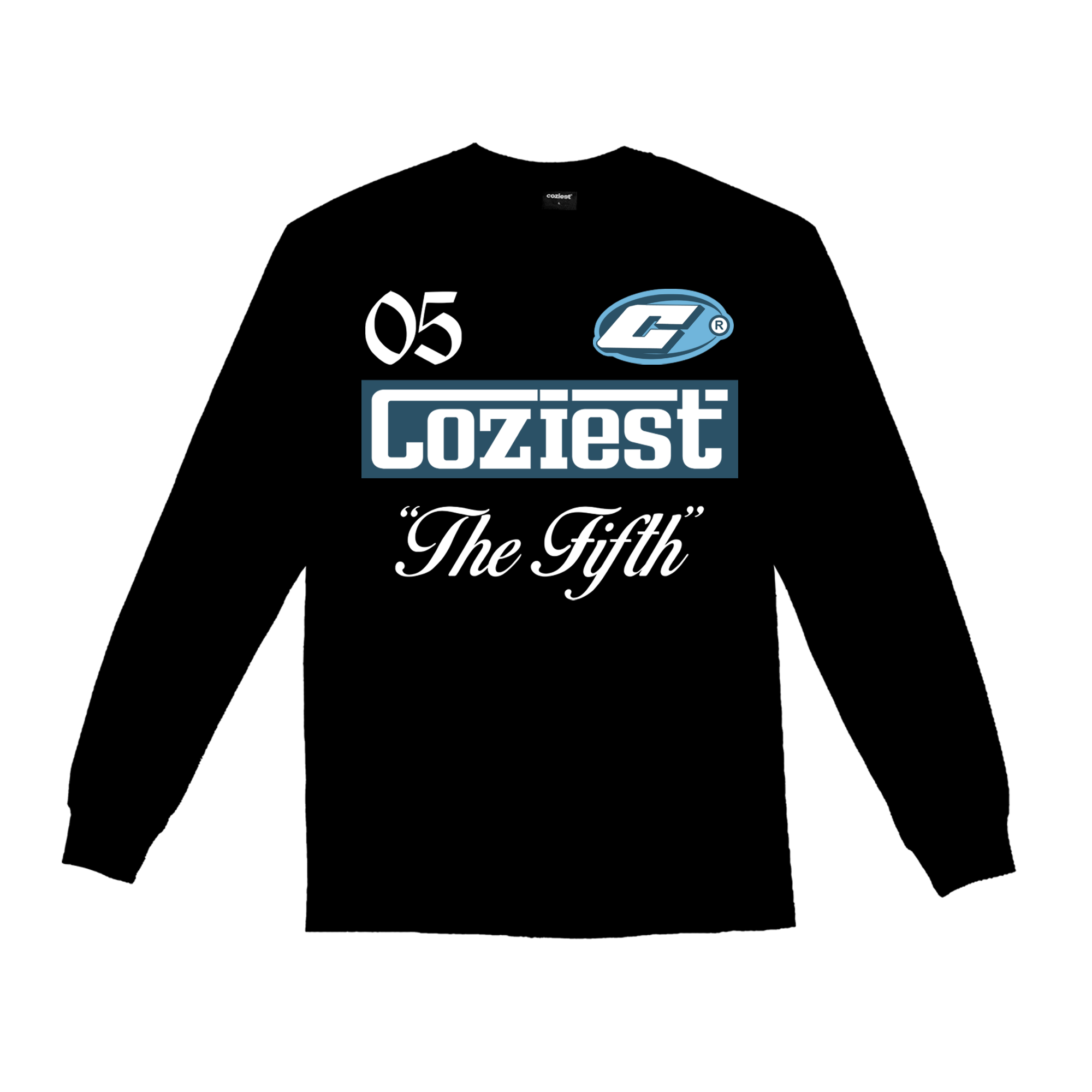 "Racer" Long-sleeves in Black Colorway