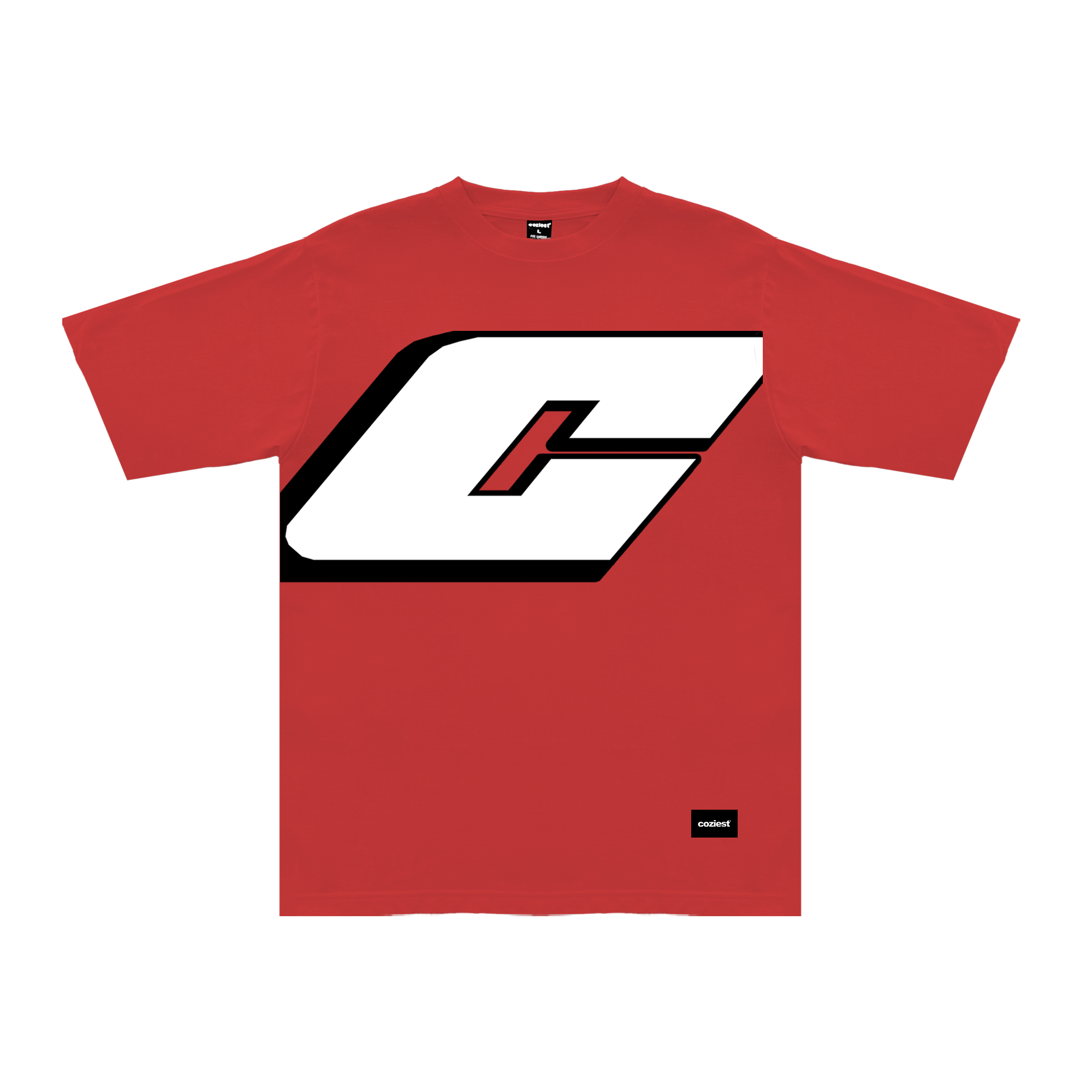 “Big C” tee in Red Colorway