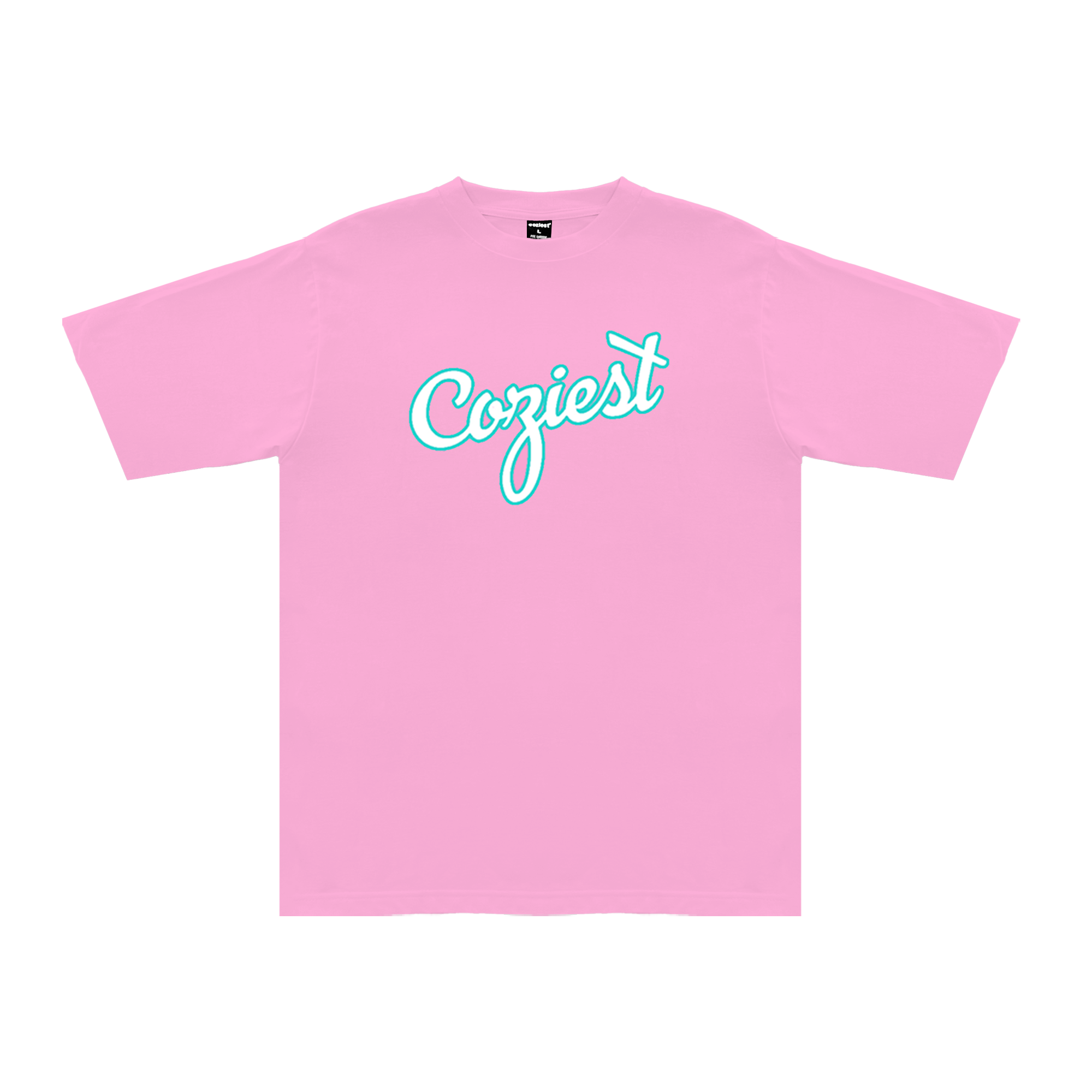 "Scoop" Tee in Light Salmon Colorway