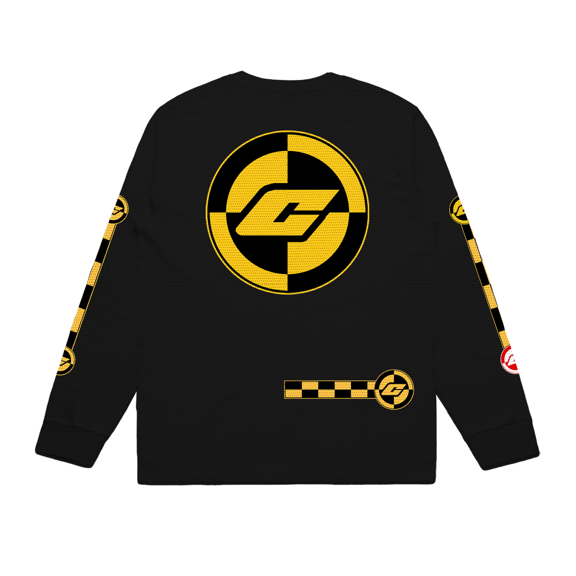 "Simulator" Long-Sleeves in Black Colorway