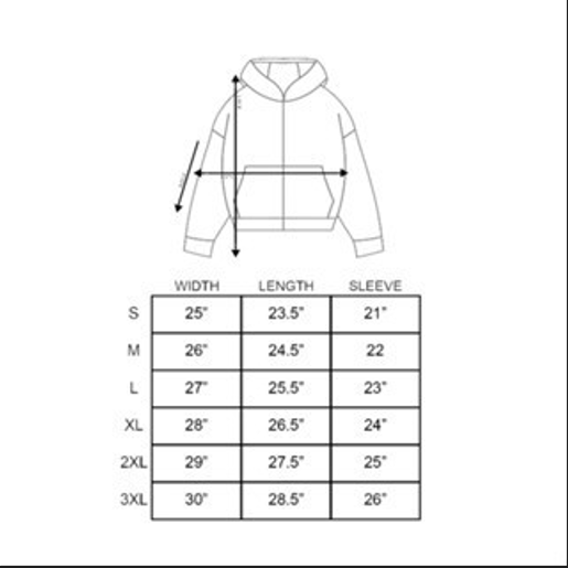 "Crown" Hoodie in Black, Heather Gray and White Colorway