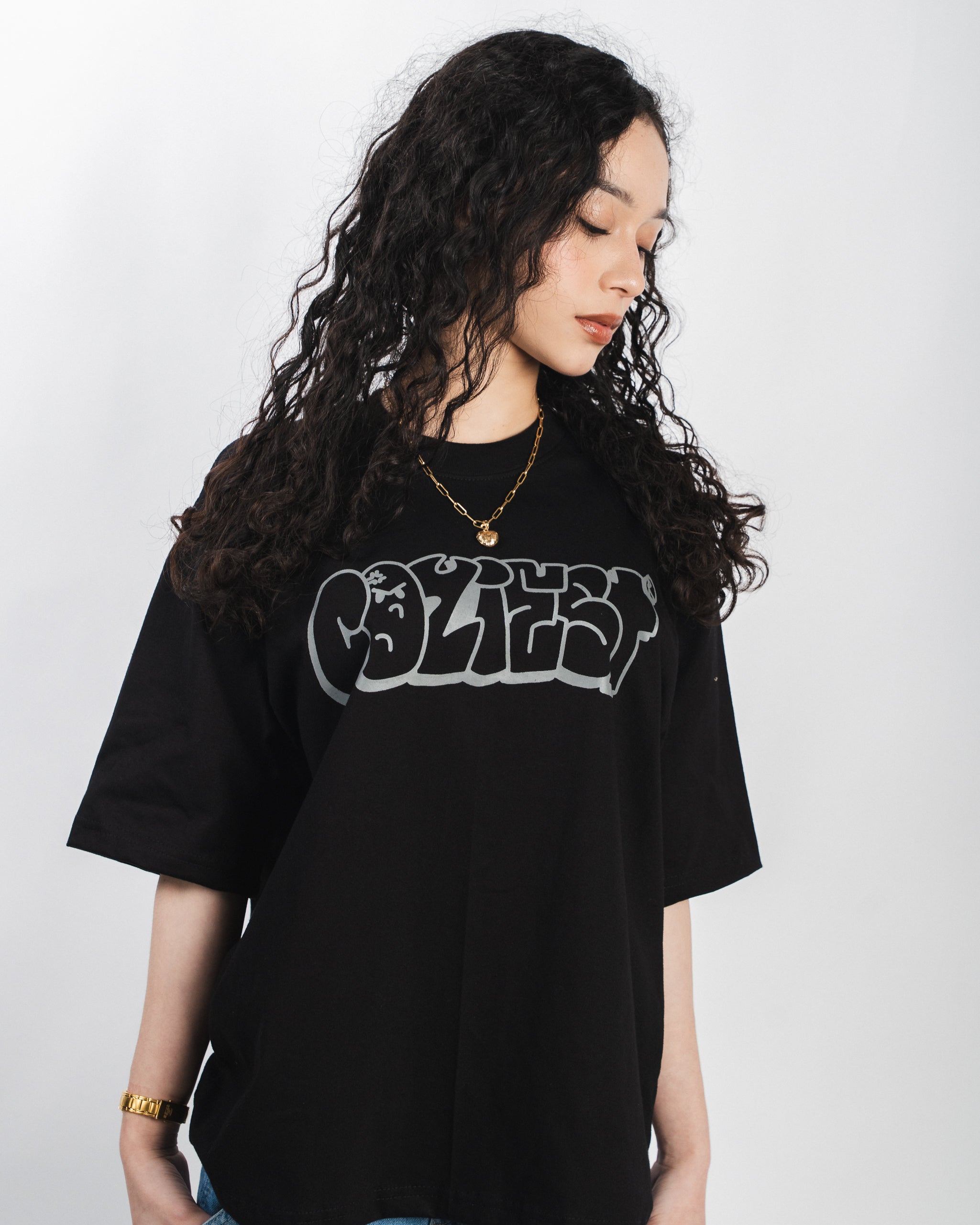 "Doodle" Tee in Black