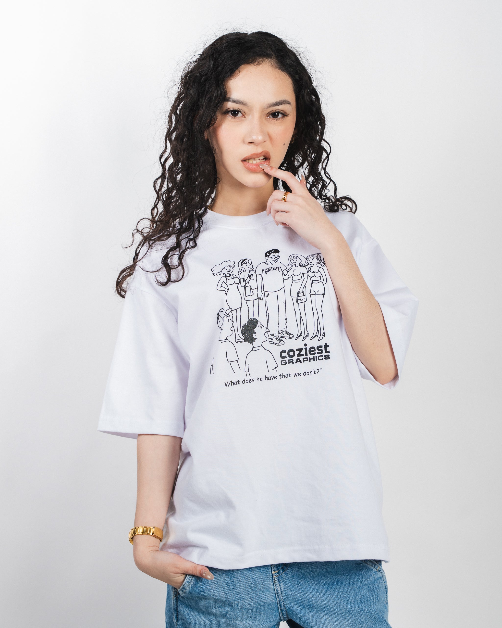 "Have" Tee in White
