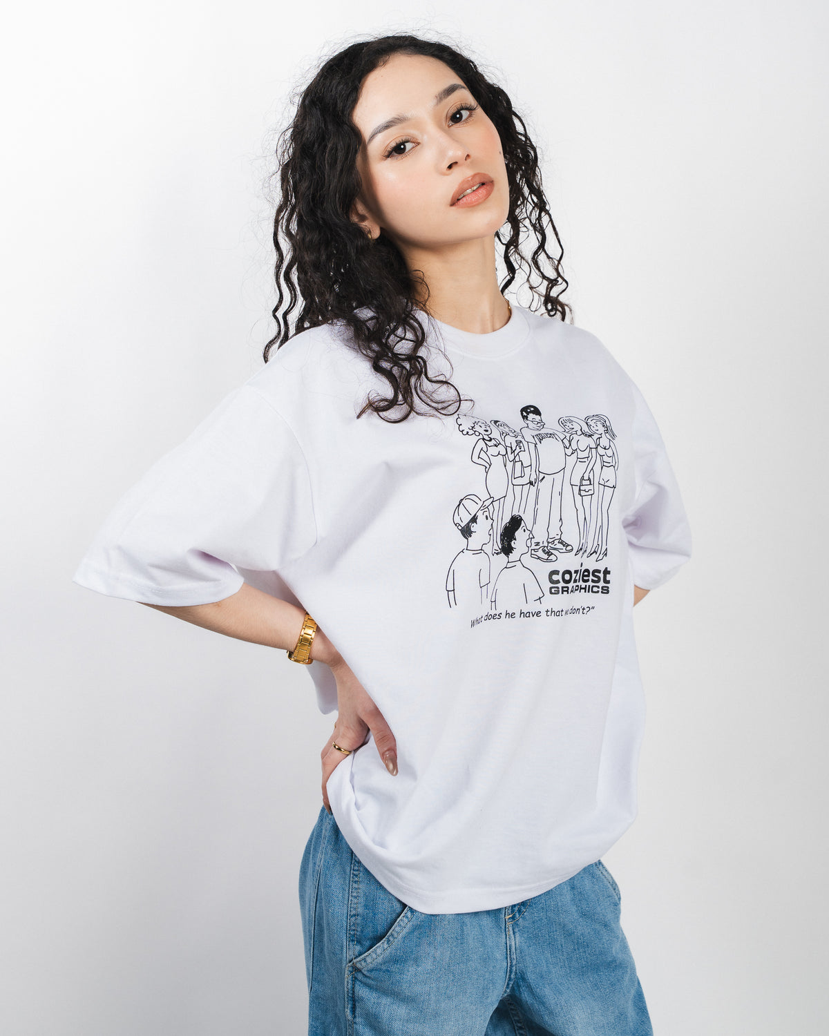 "Have" Tee in White