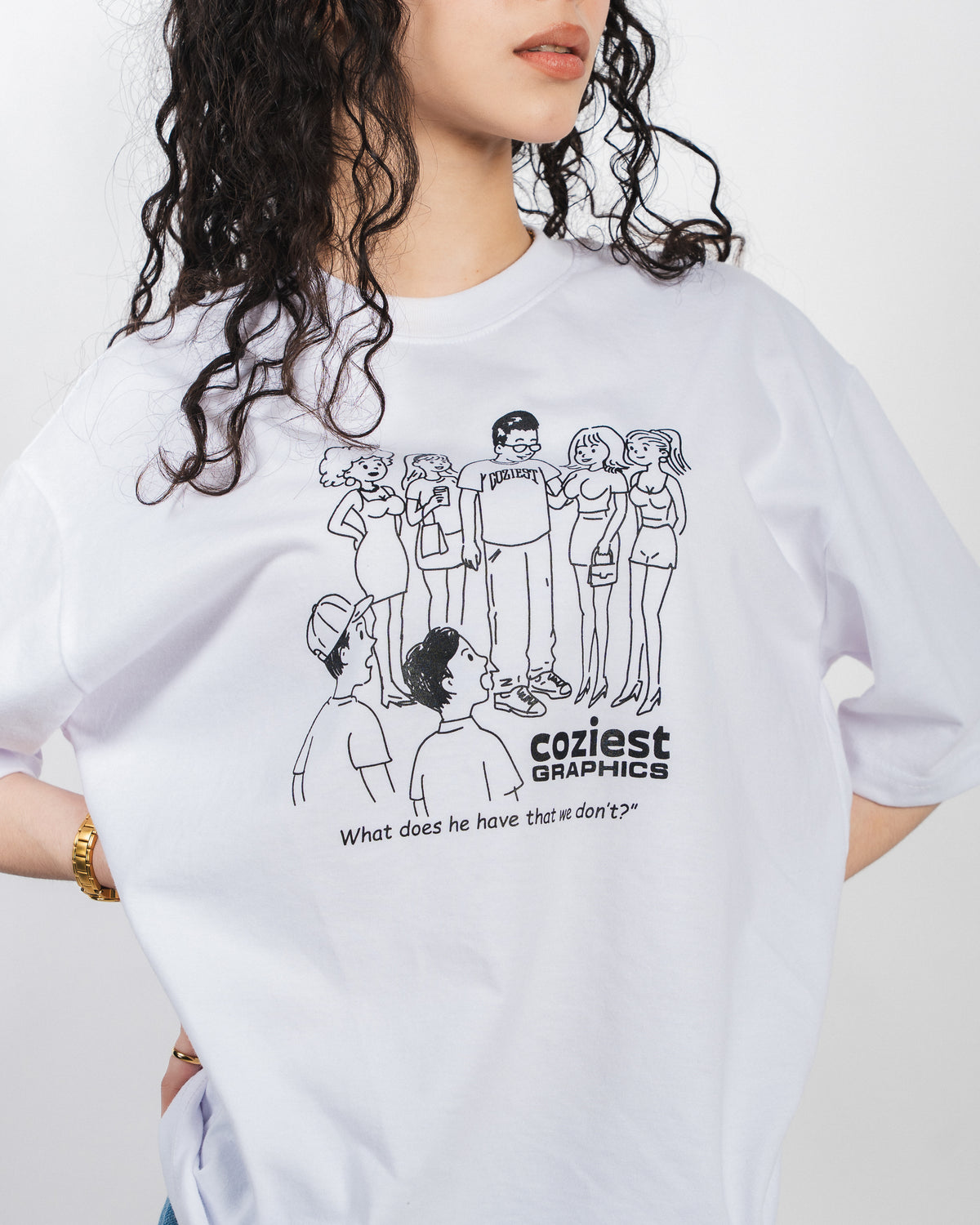 "Have" Tee in White