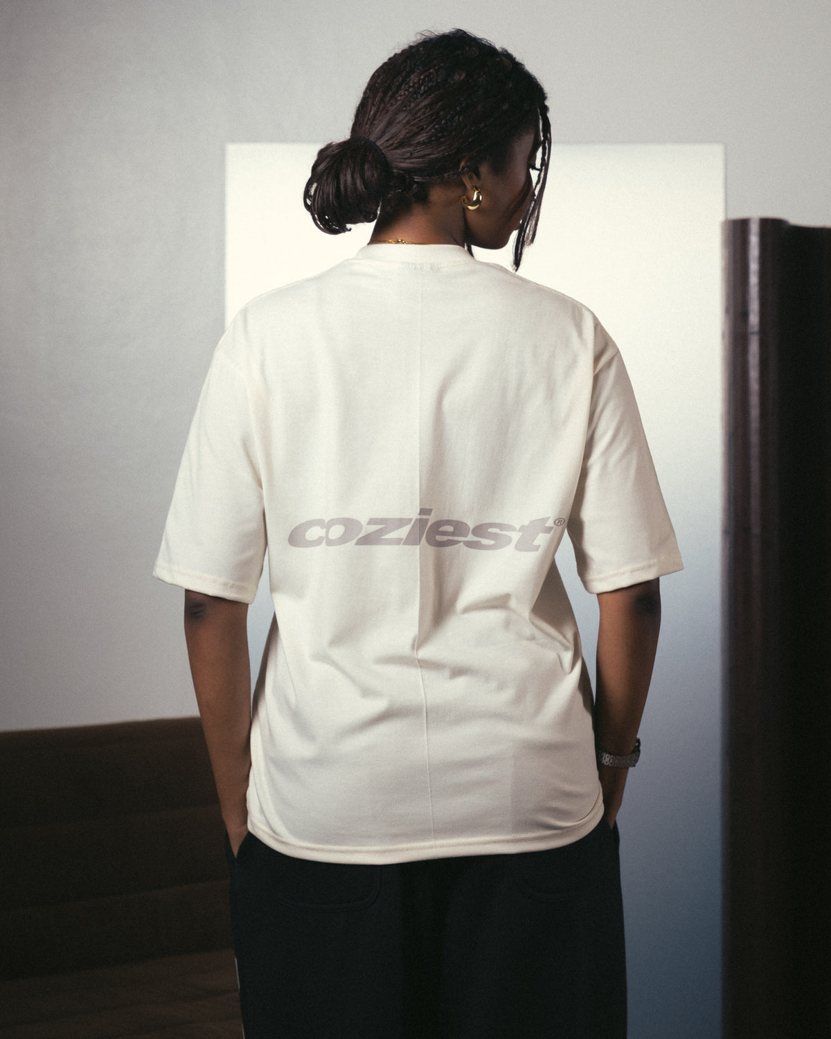 "Bone" Box Tee