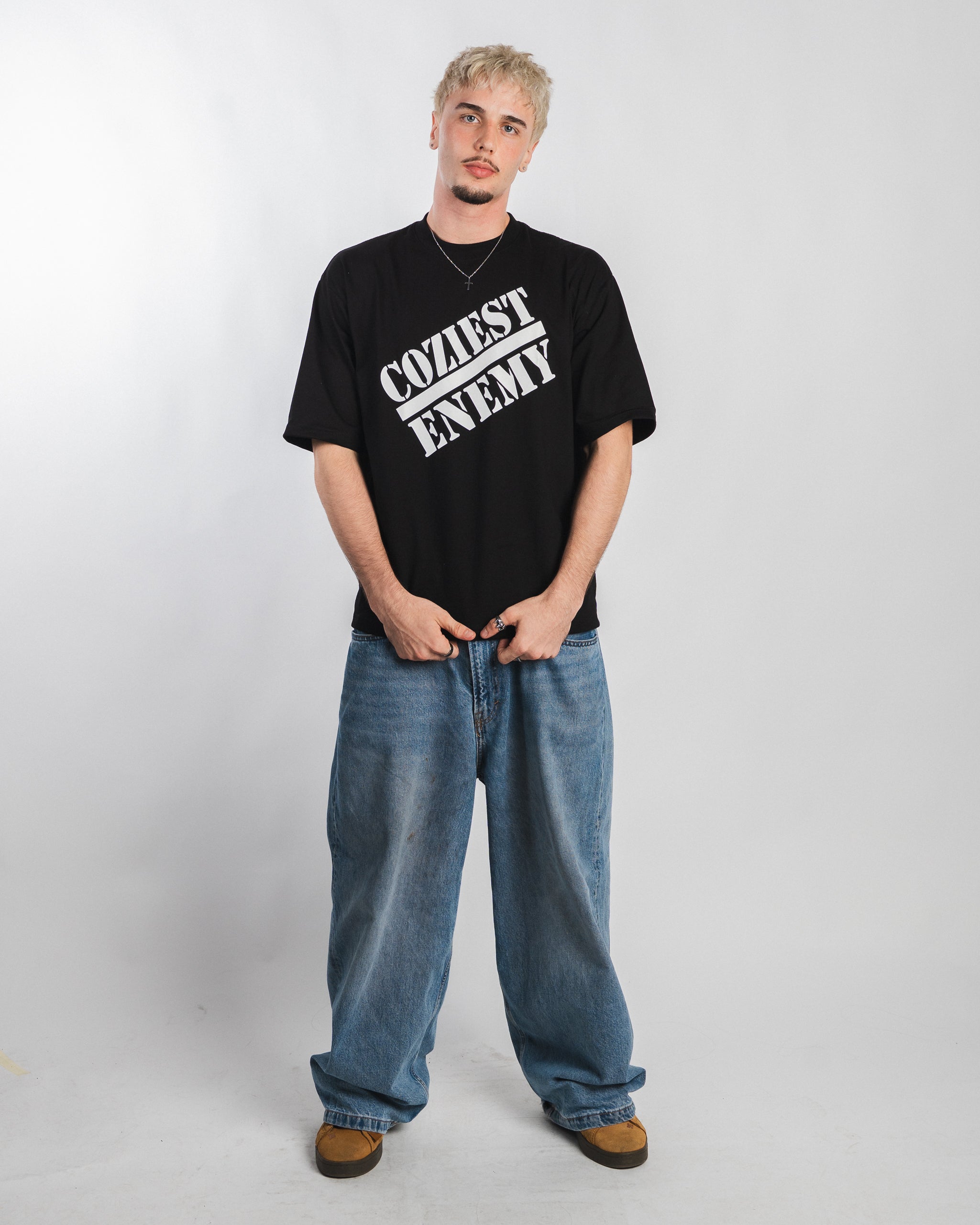 "Dillinger" Tee in Black