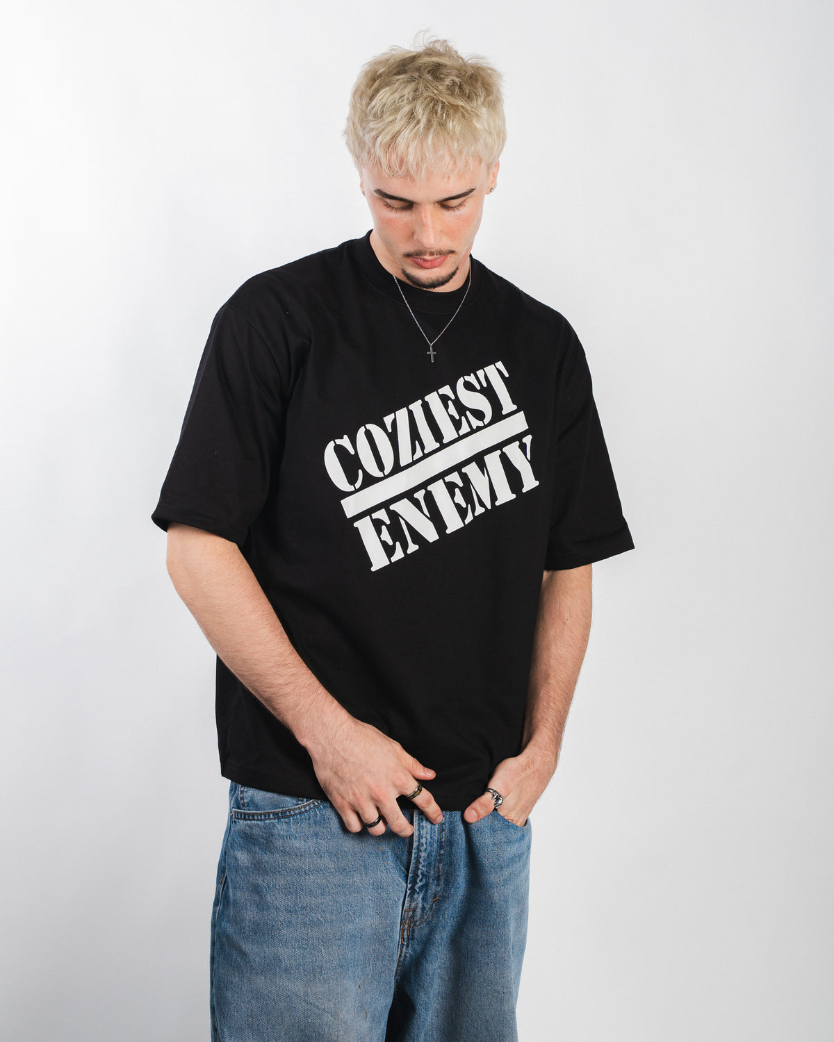 "Dillinger" Tee in Black