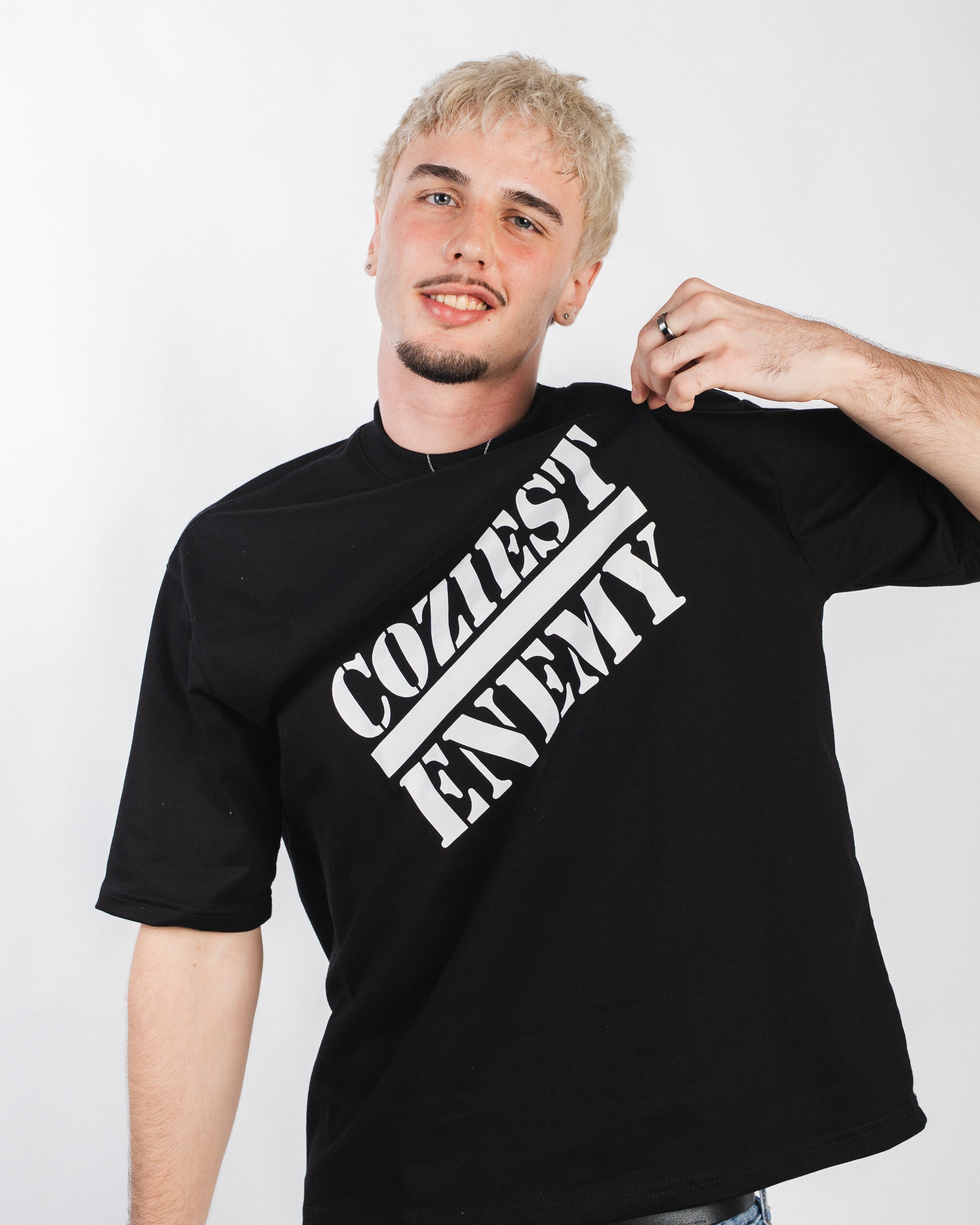 "Dillinger" Tee in Black