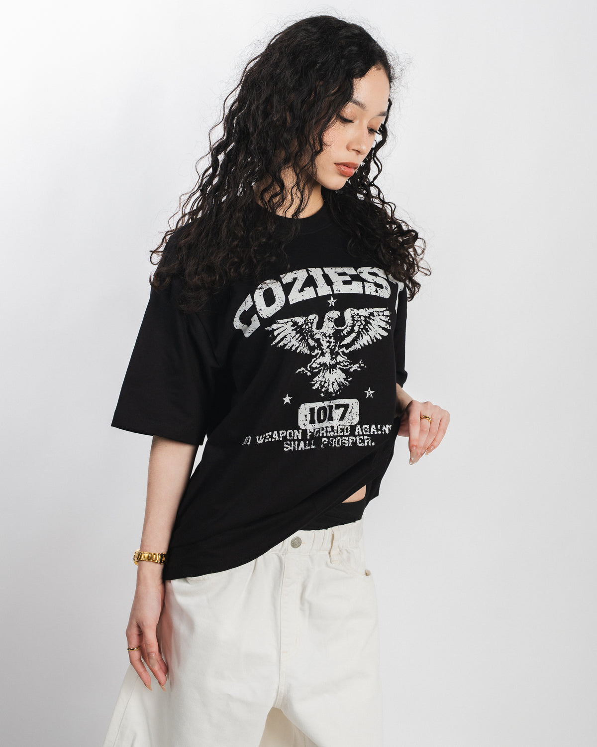 "Weapon" Tee in Black