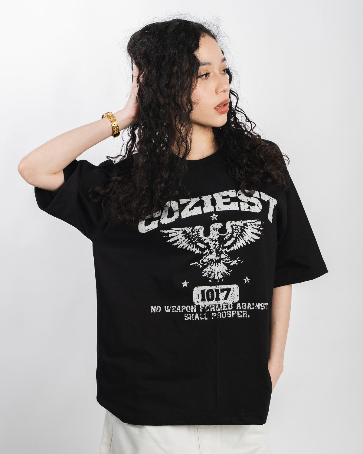 "Weapon" Tee in Black