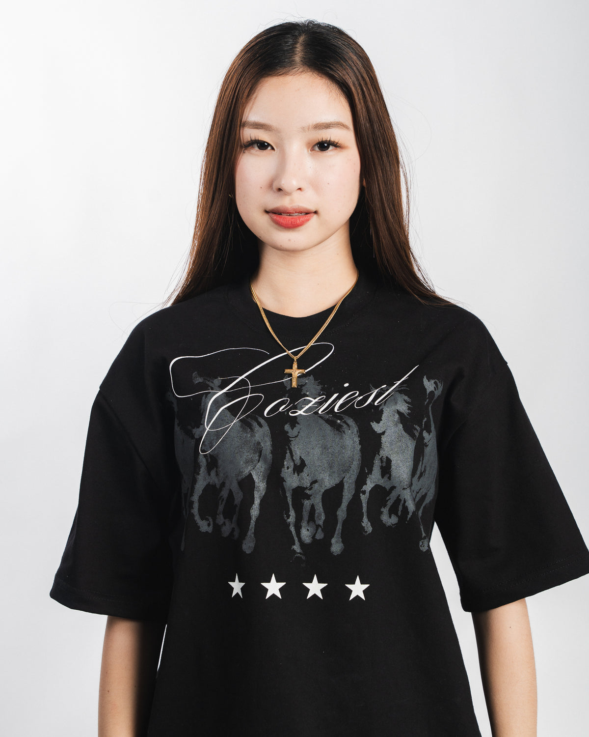 "Frontier" Tee in Black