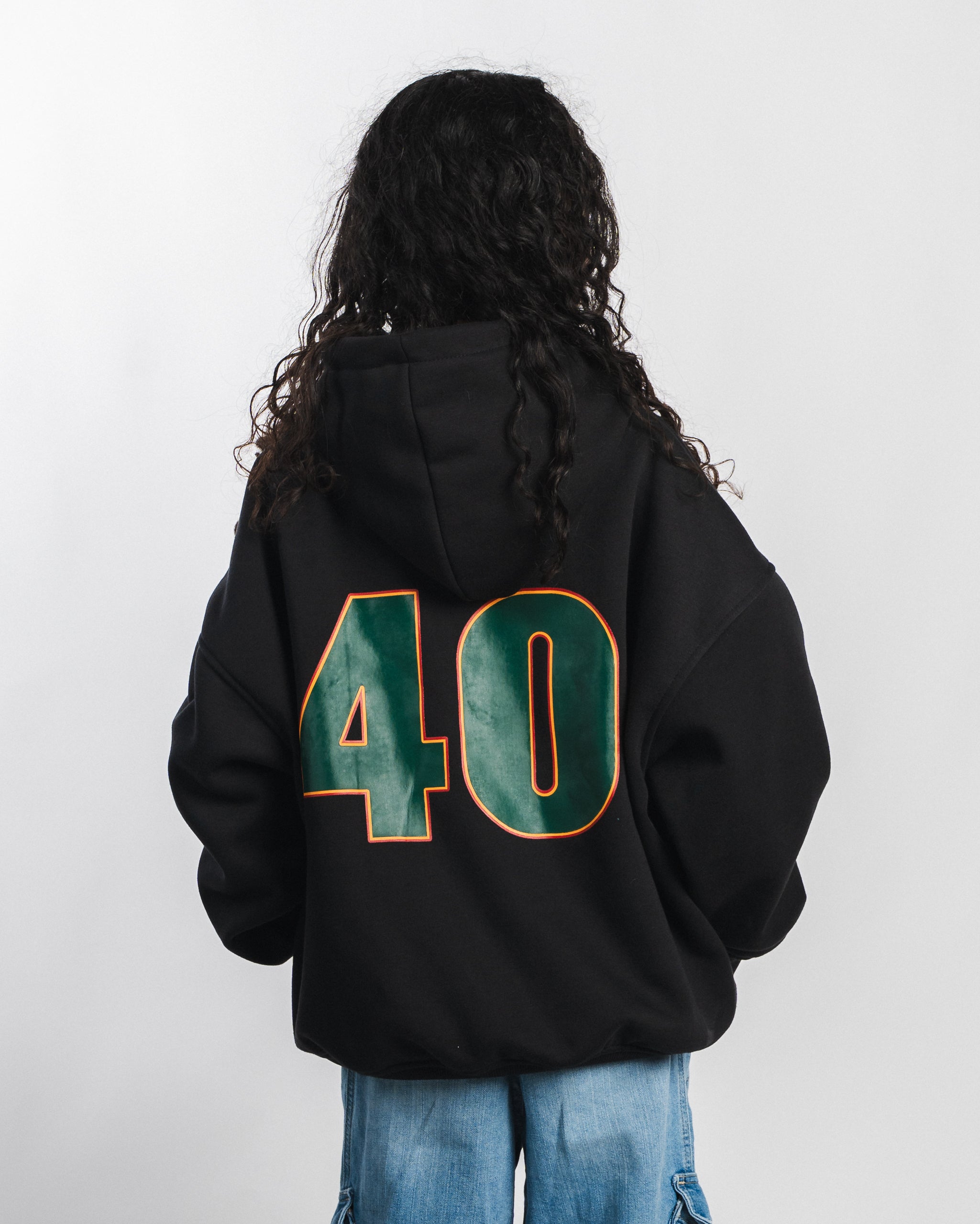 "Sonics" Hoodie in Black
