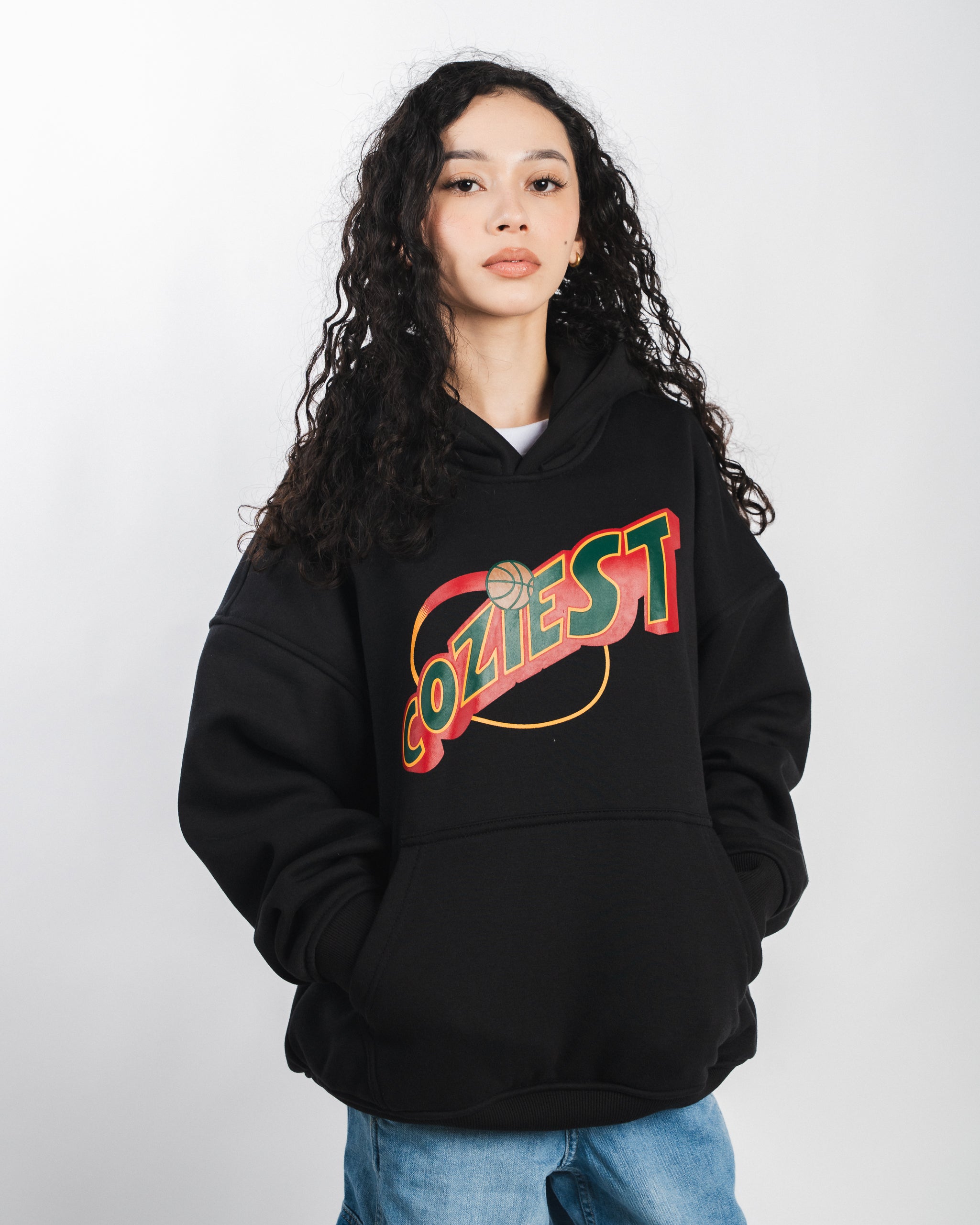 "Sonics" Hoodie in Black