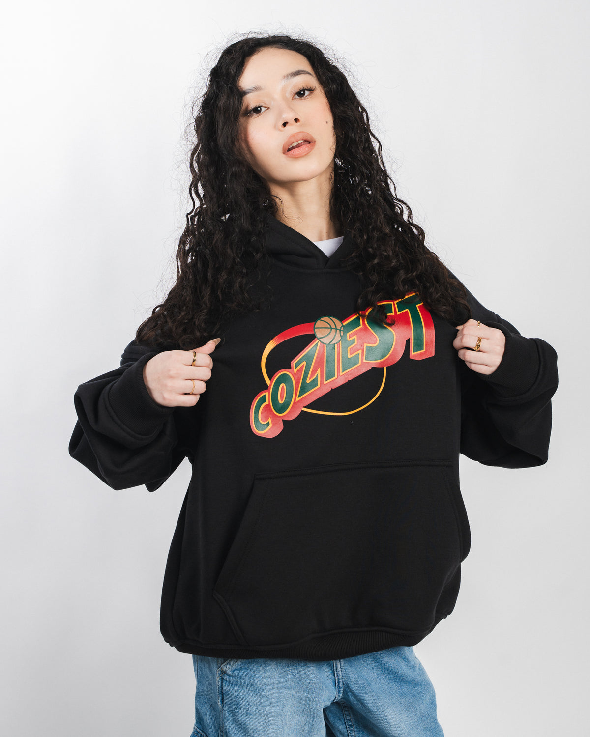 "Sonics" Hoodie in Black