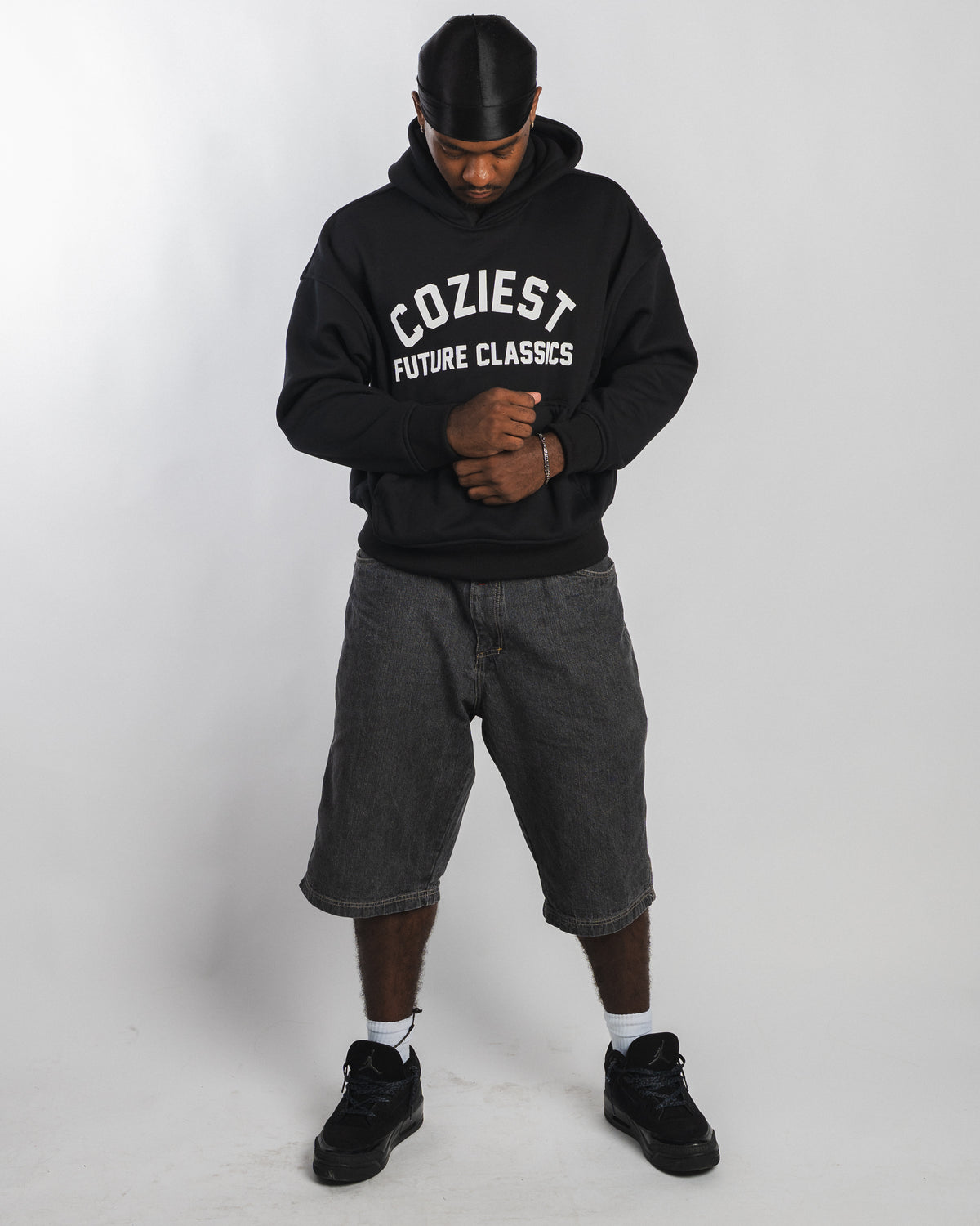 "Future Classics" Hoodie in Black