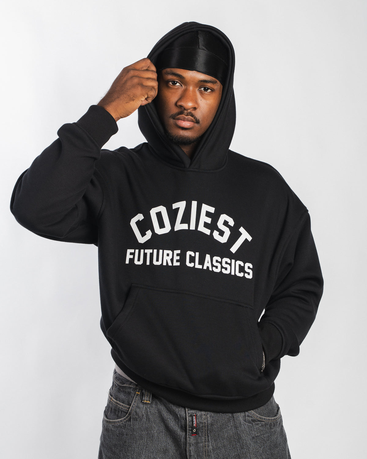 "Future Classics" Hoodie in Black
