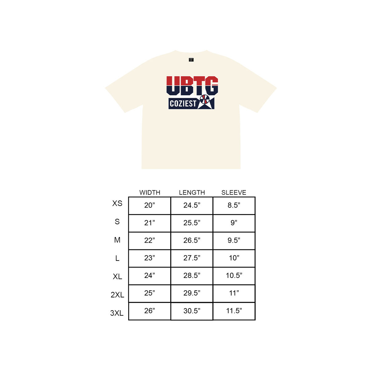 "Dream" Tee in Off-White