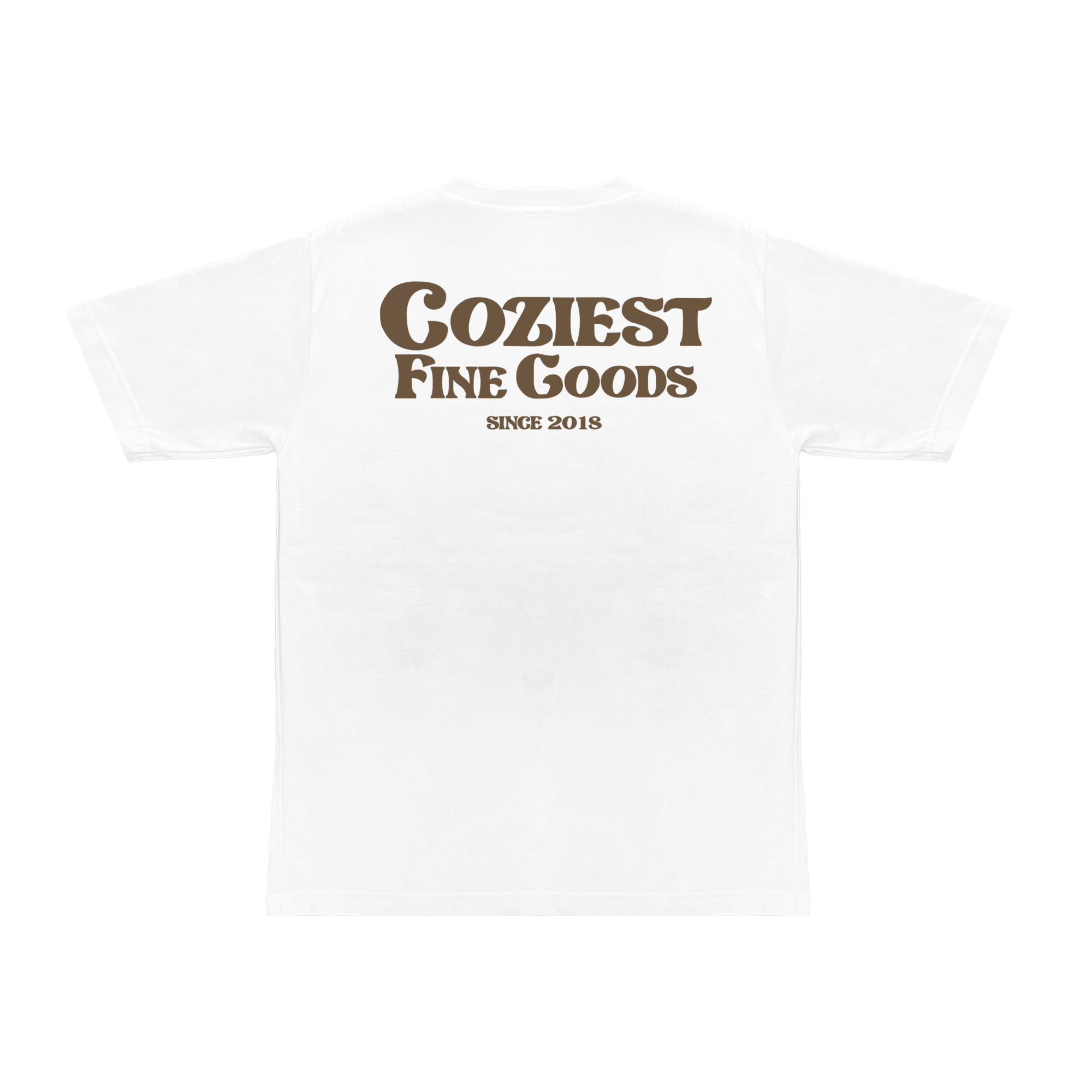 “Fine Goods” Tee in White colorway