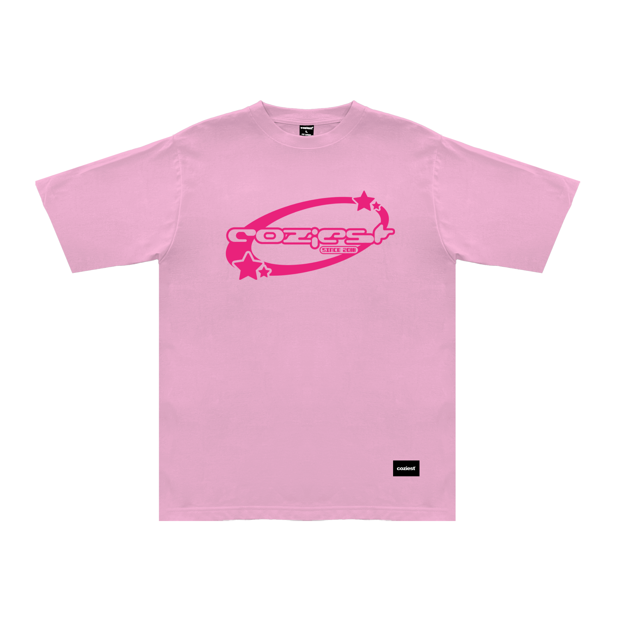 "Y2K” tee in Pink Colorway