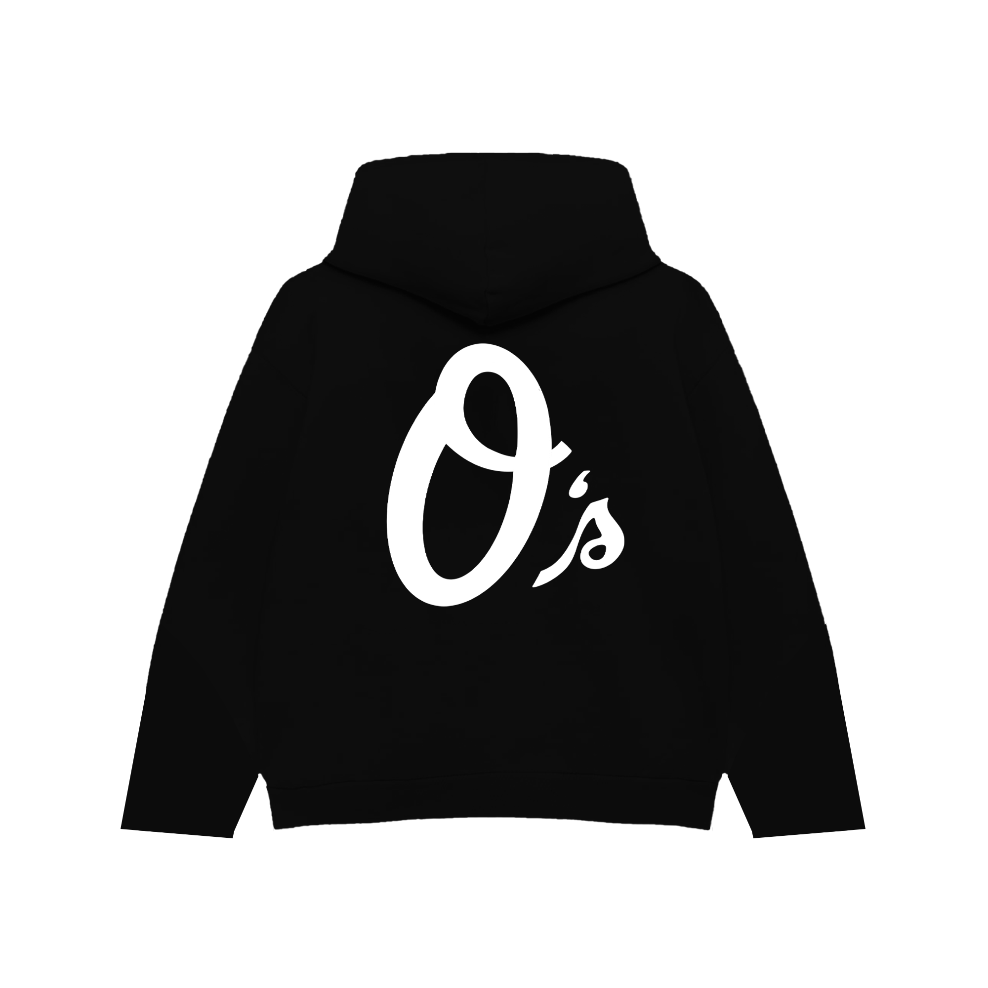 "Os" Hoodie in Black Colorway