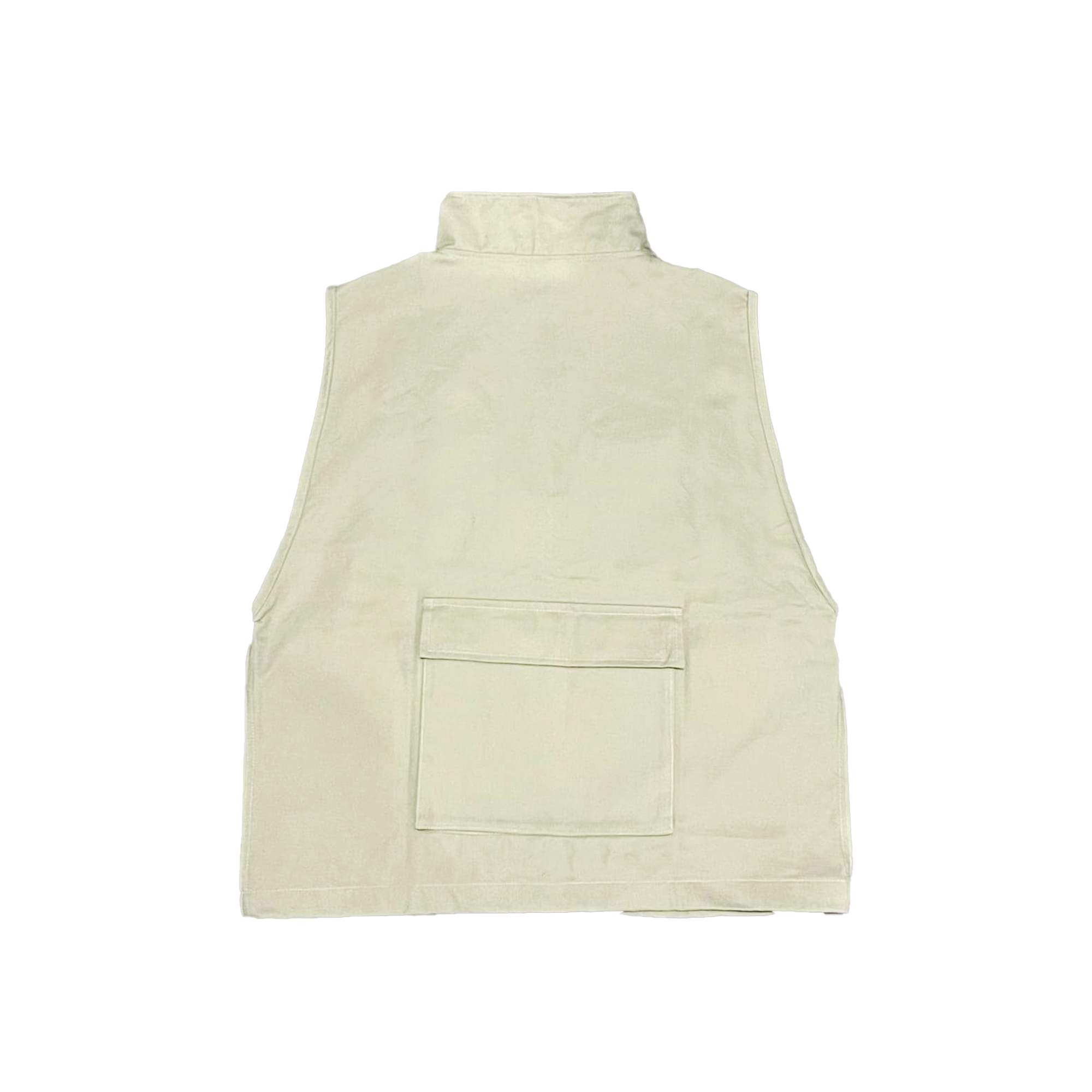 "Safari" Vest in Beige Colorway