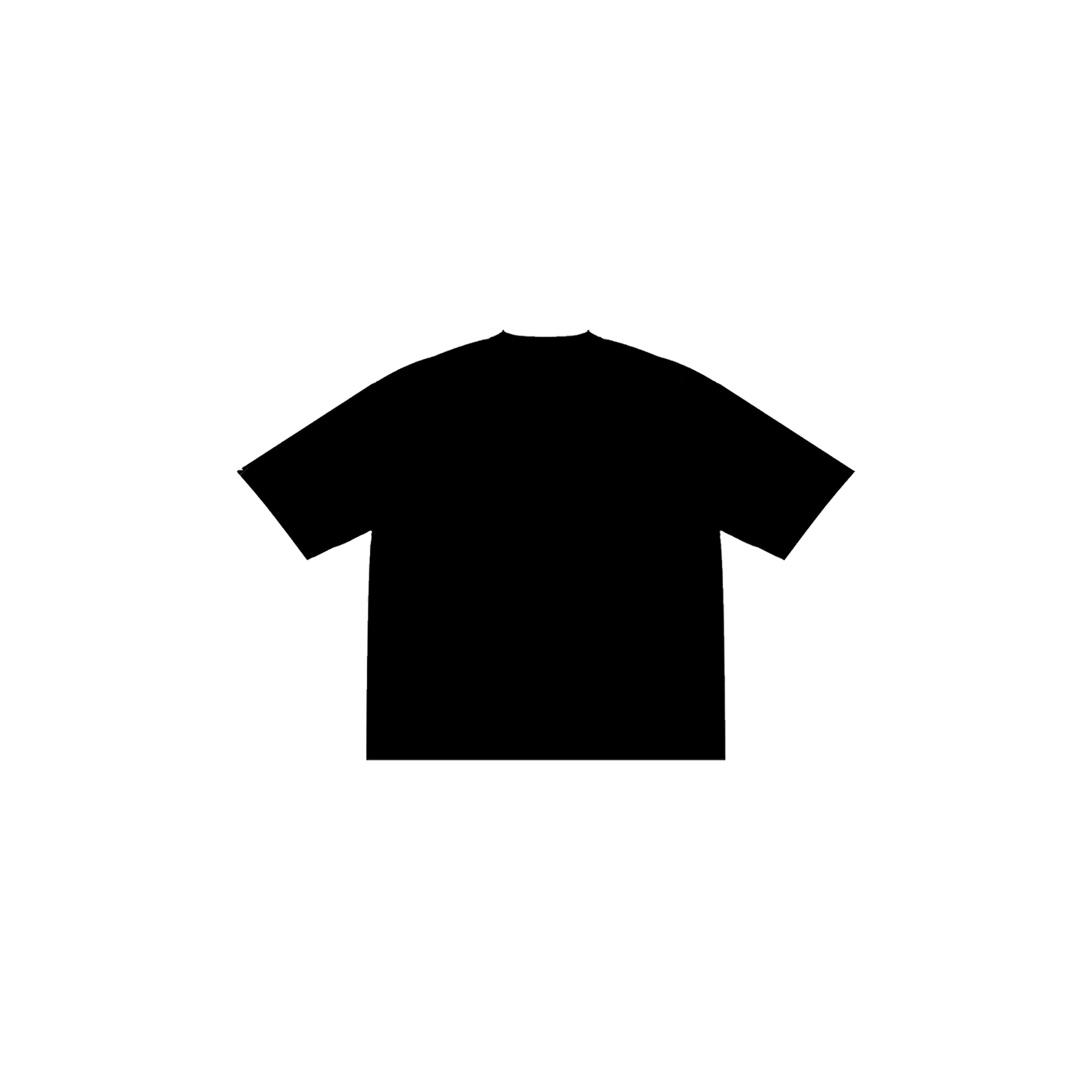 "Safety Orange" Tee in Black Colorway