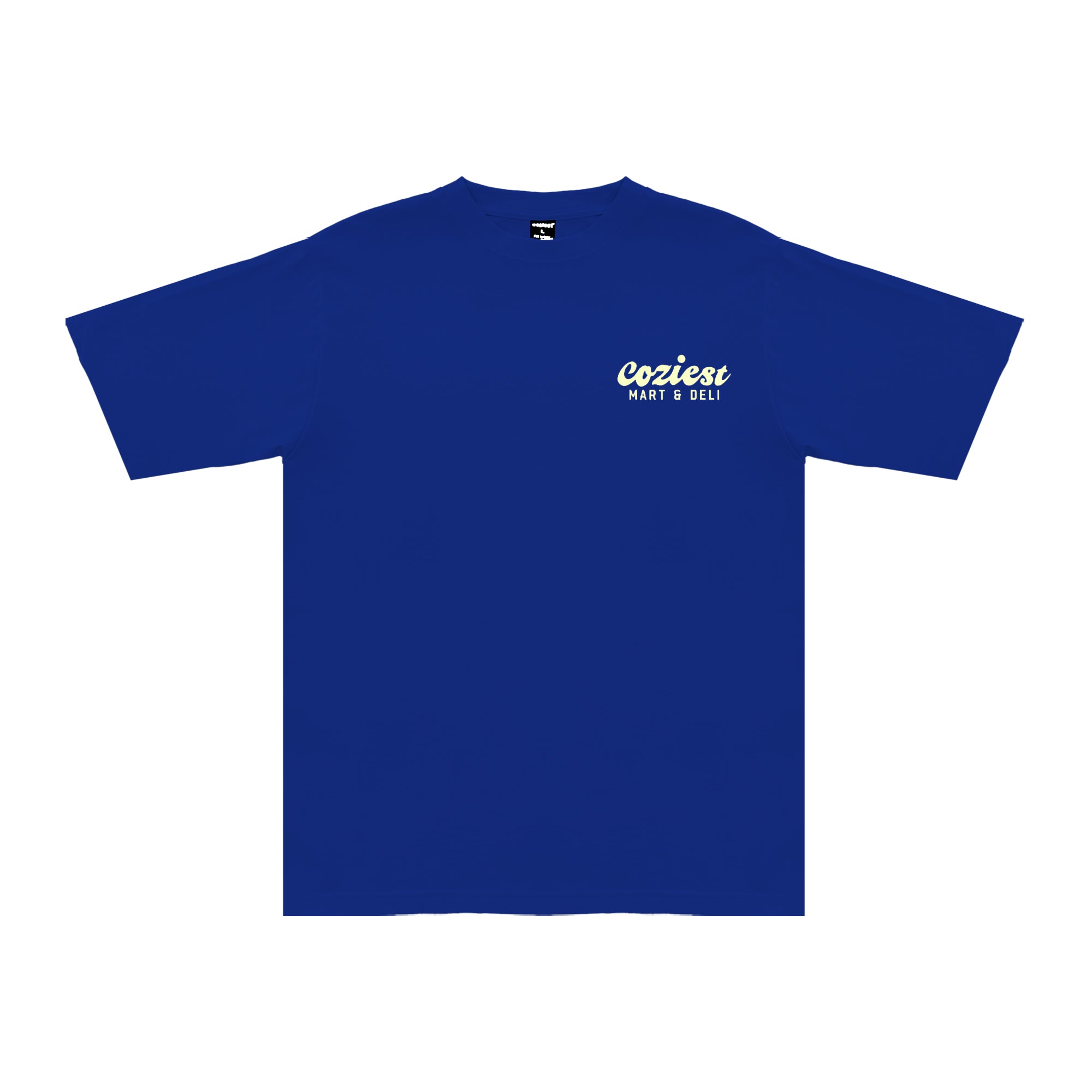 "Mart" Tee in Blue Colorway