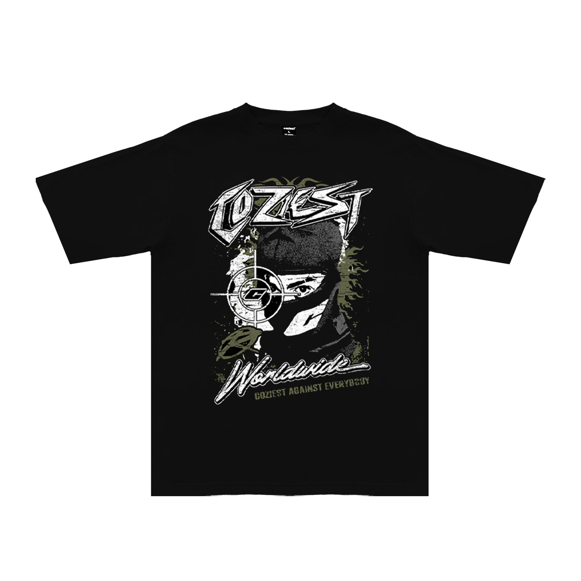 "Rusty" Tee in Black Colorway