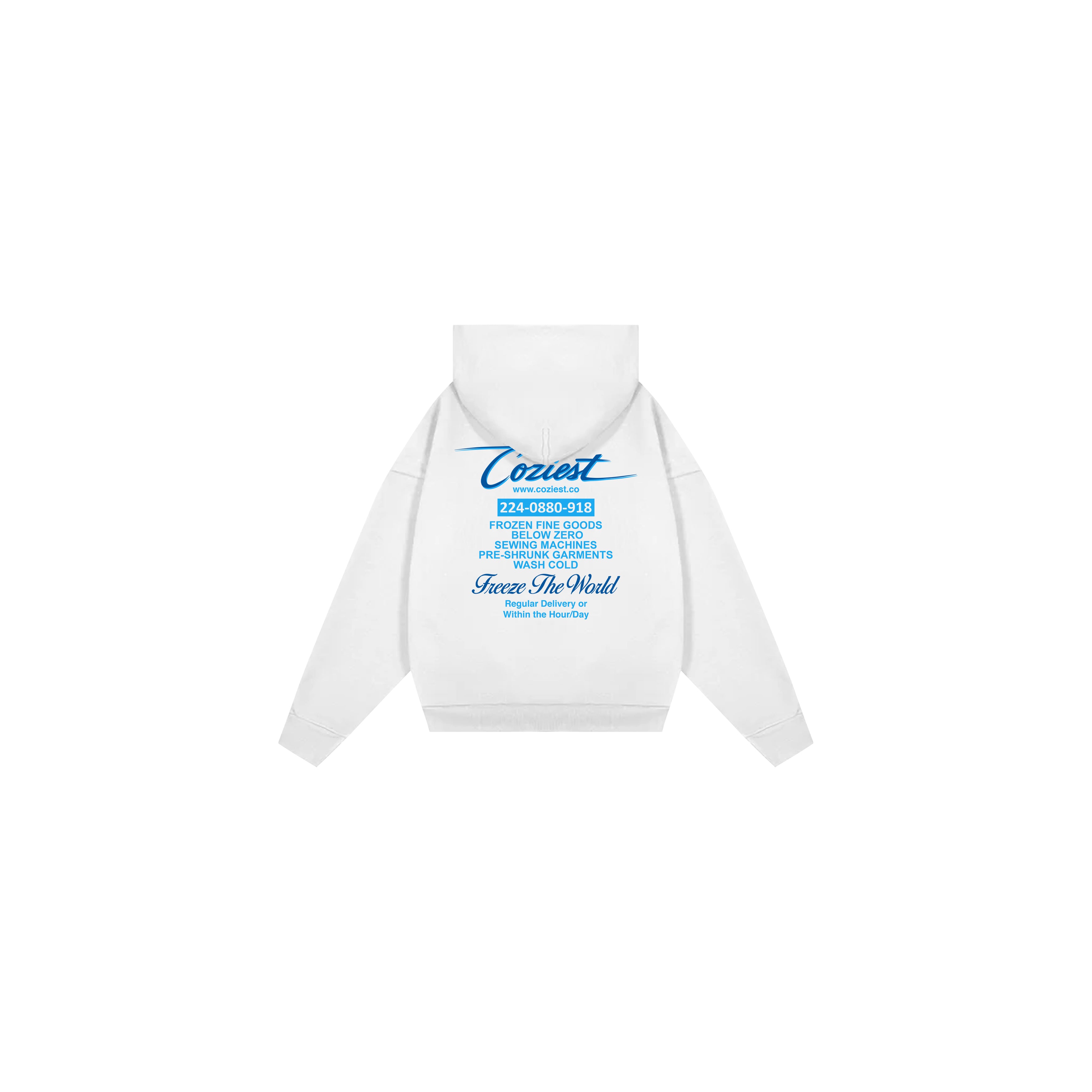 "Dealer OL Logo" Hoodie in White Colorway