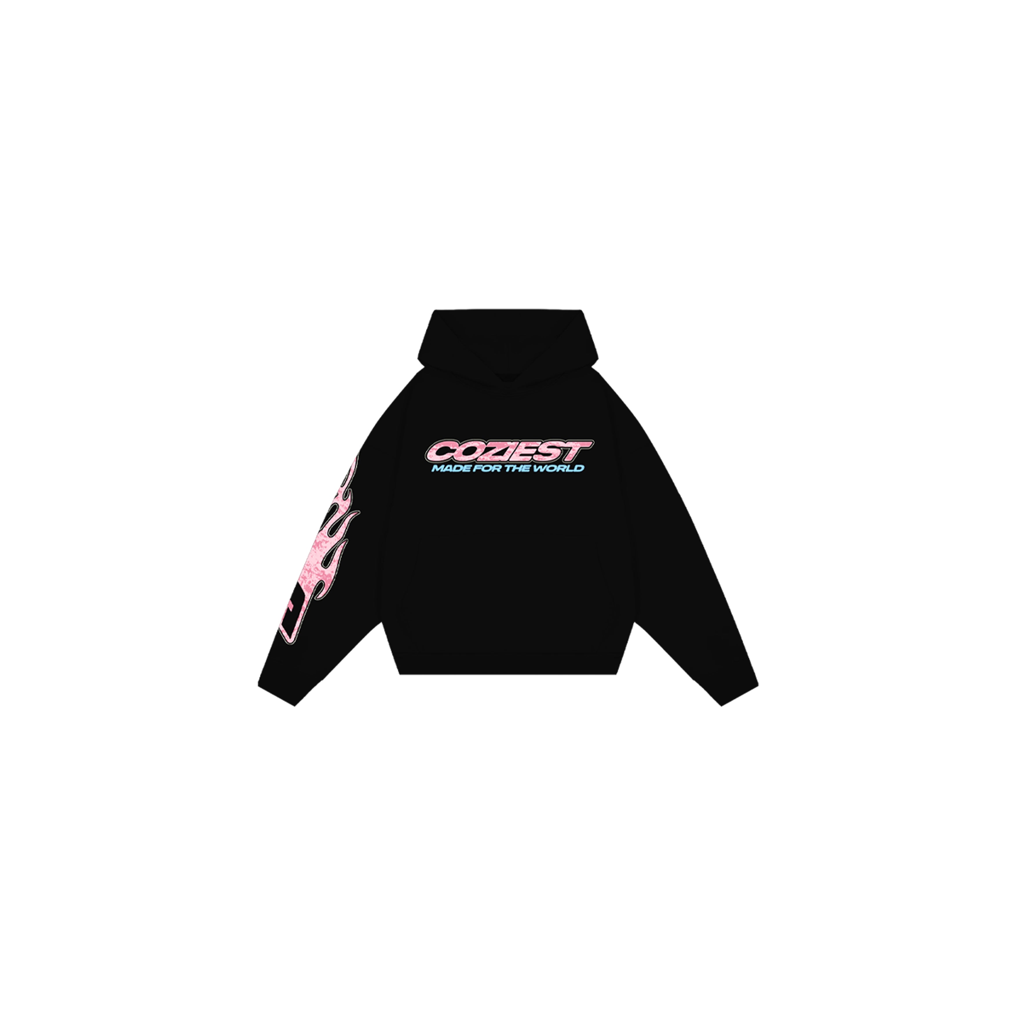 "Blaze" Hoodie in Black Colorway