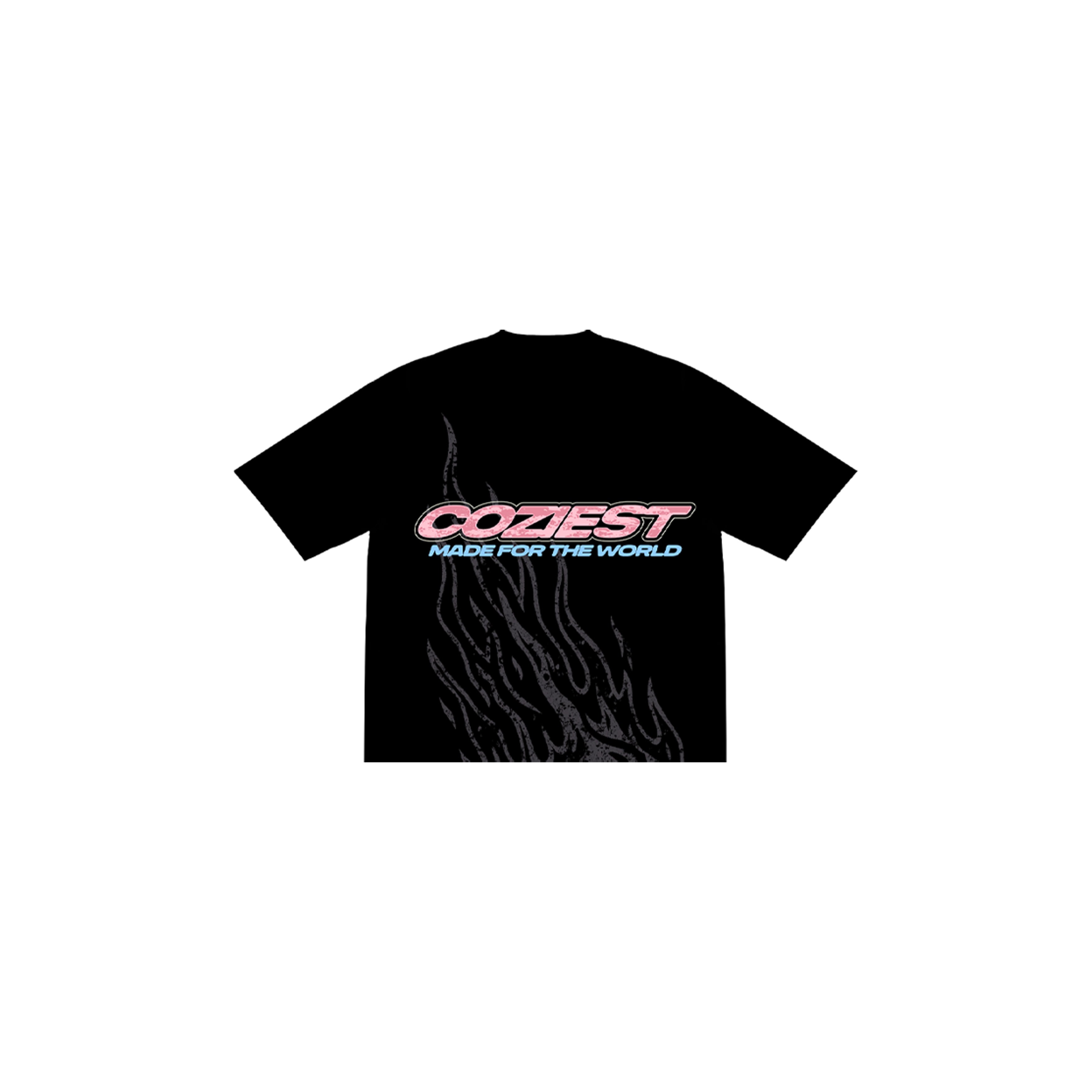 "Blaze" Tee in Black Colorway