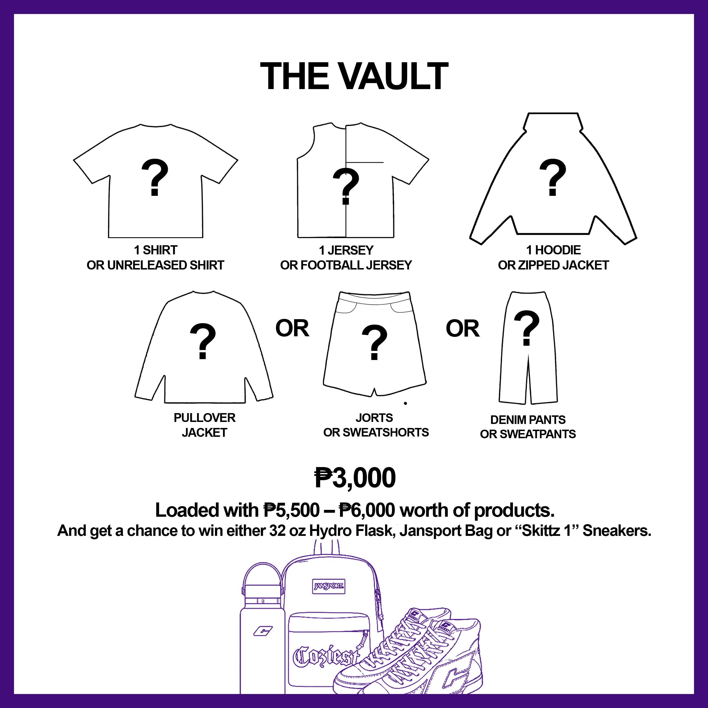 "The Vault" Mystery Package