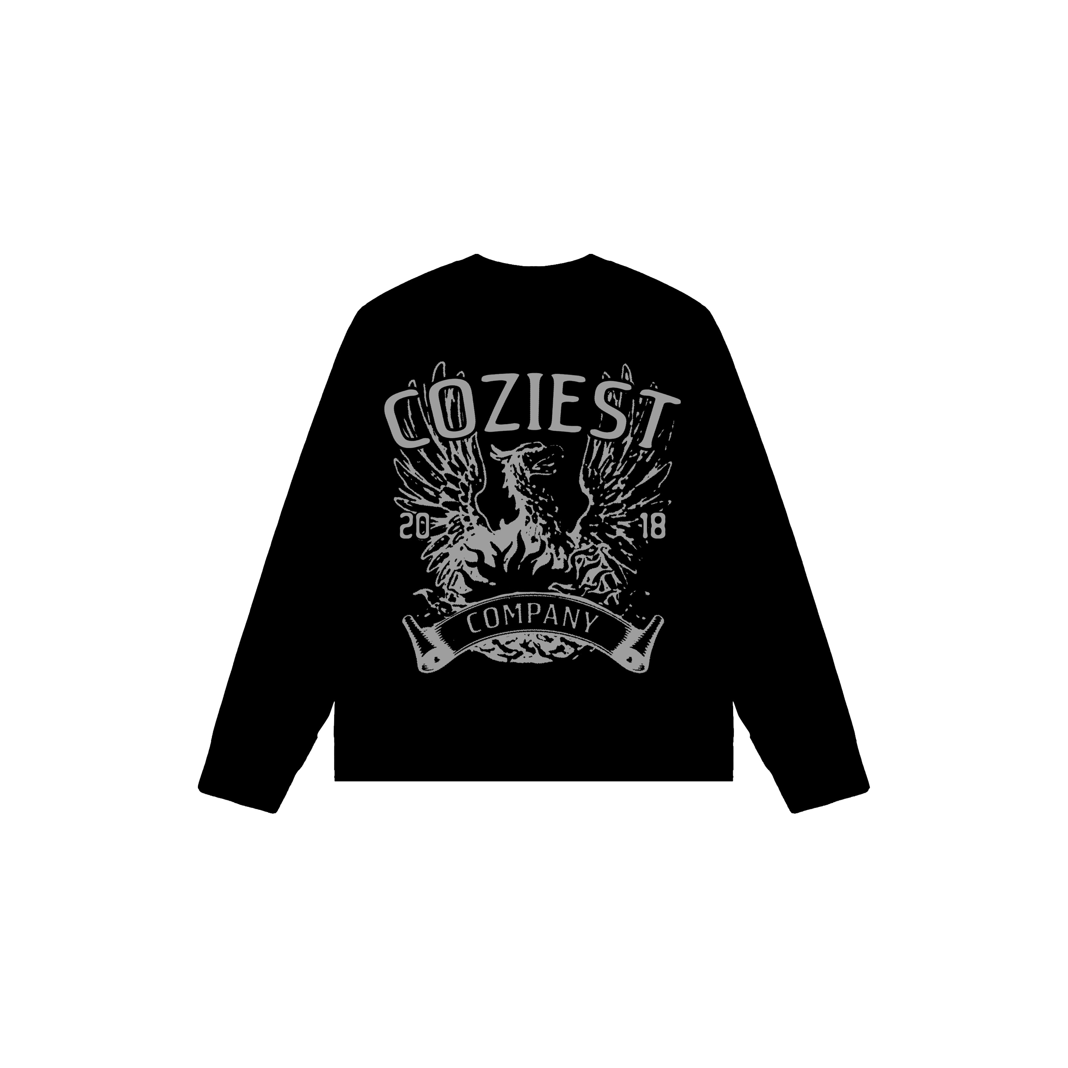 "Eagle" Long-Sleeves in Black Colorway