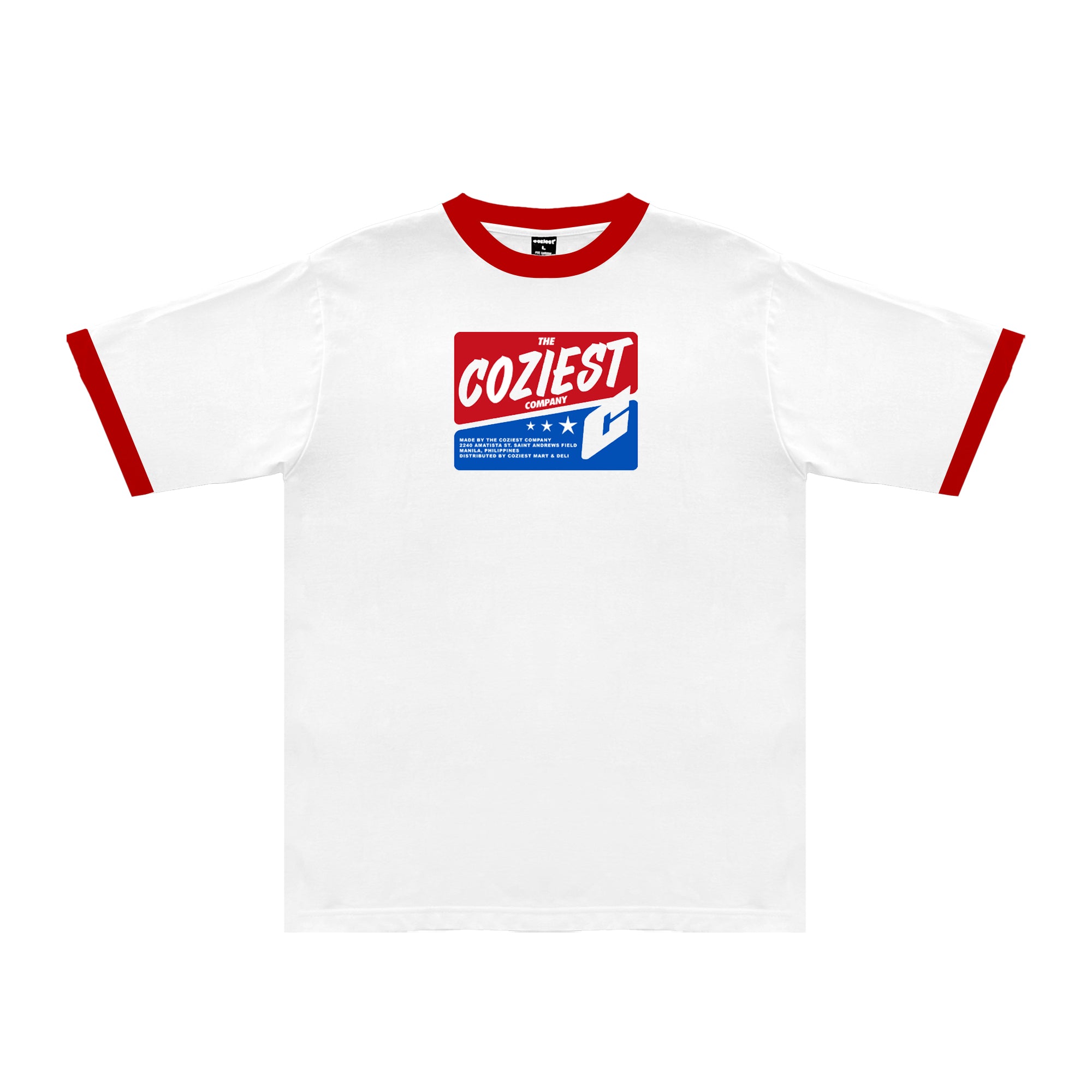 "Gum" Tee in White Colorway